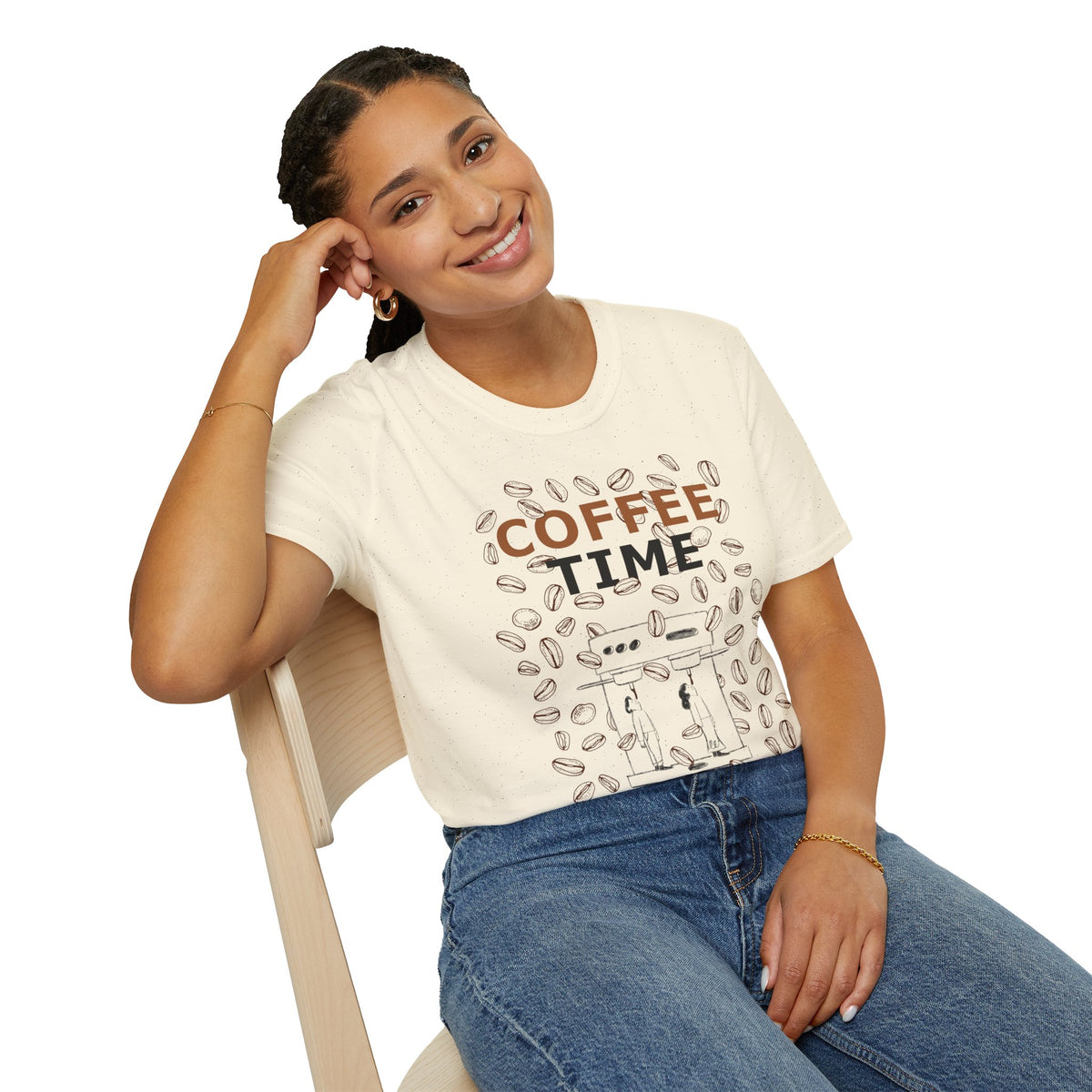 Coffee Time Unisex Softstyle T-Shirt