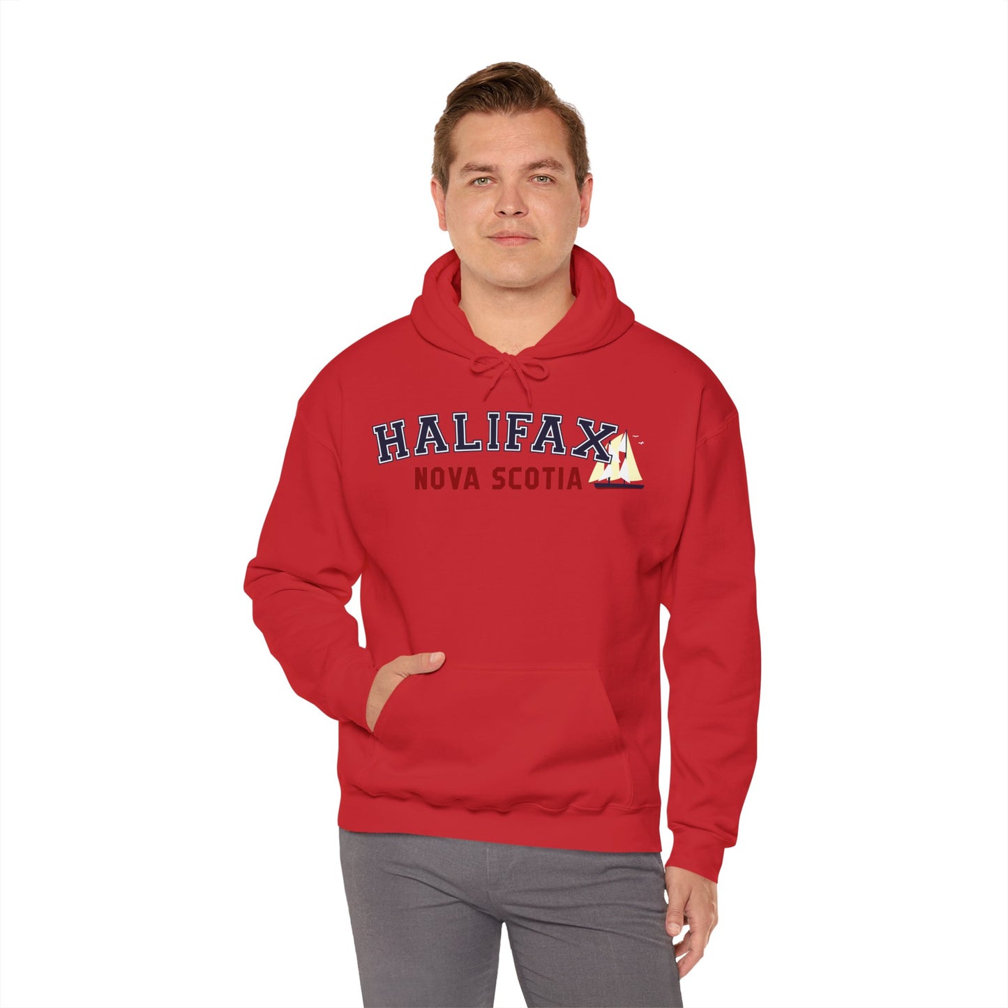 Halifax Nova Scotia Heavy Hoodie