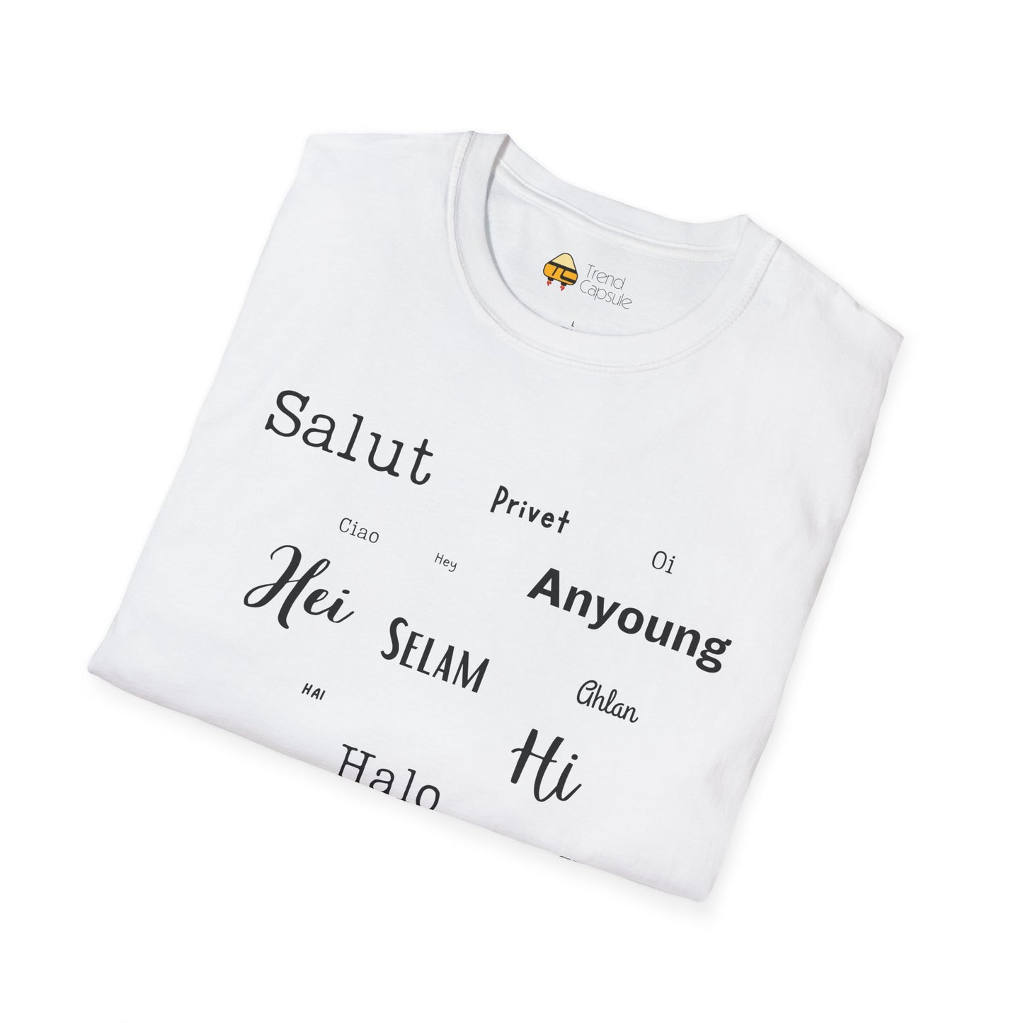 Multi-Language Greetings Softstyle T-Shirt