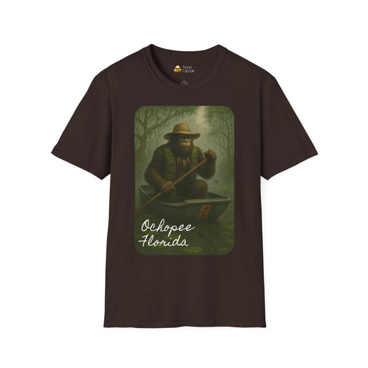 Bigfoot Skunk Ape Swamp Tours T-Shirt