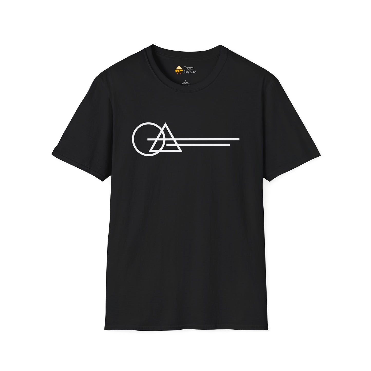 Minimalist Geometric Softstyle T-Shirt