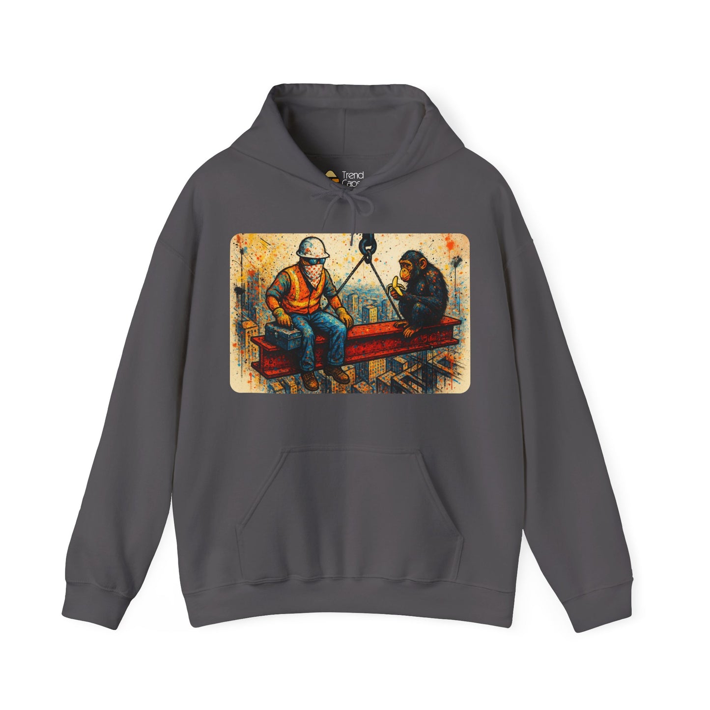 Urban Jungle Graffiti Heavy Hoodie