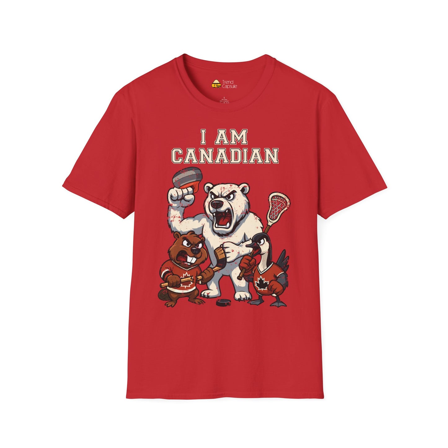 Vintage Canadian Animal Sports T-Shirt