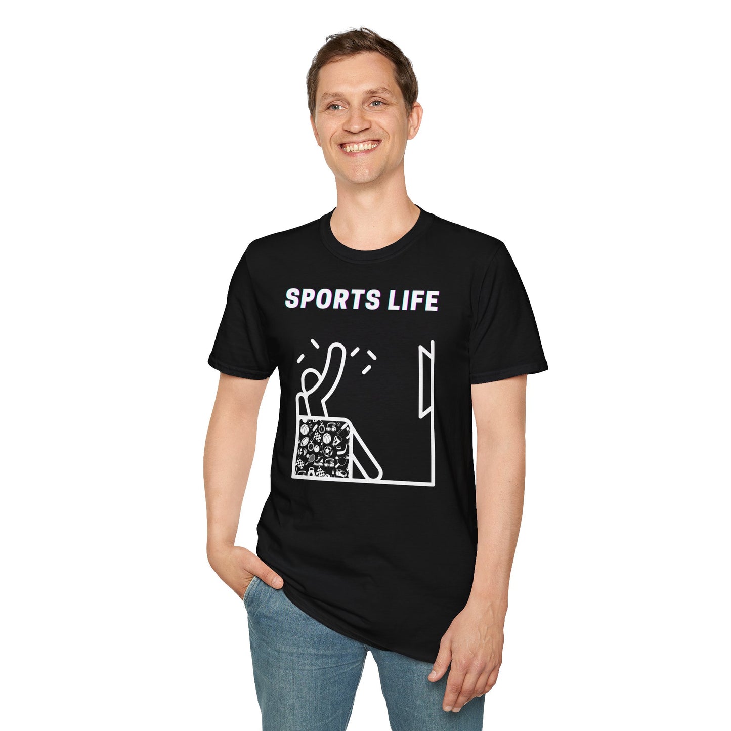 Couch Sports Life Softstyle T-Shirt