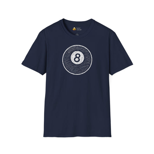 Vintage Chalkboard 8-Ball T-Shirt