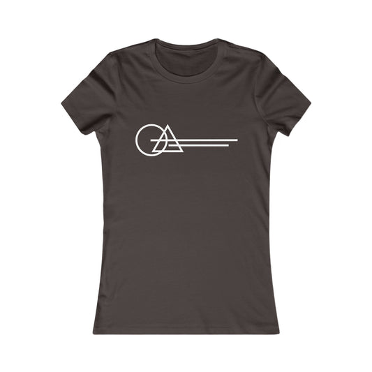 Women's Favourite Minimalistic Graphic T-Shirt