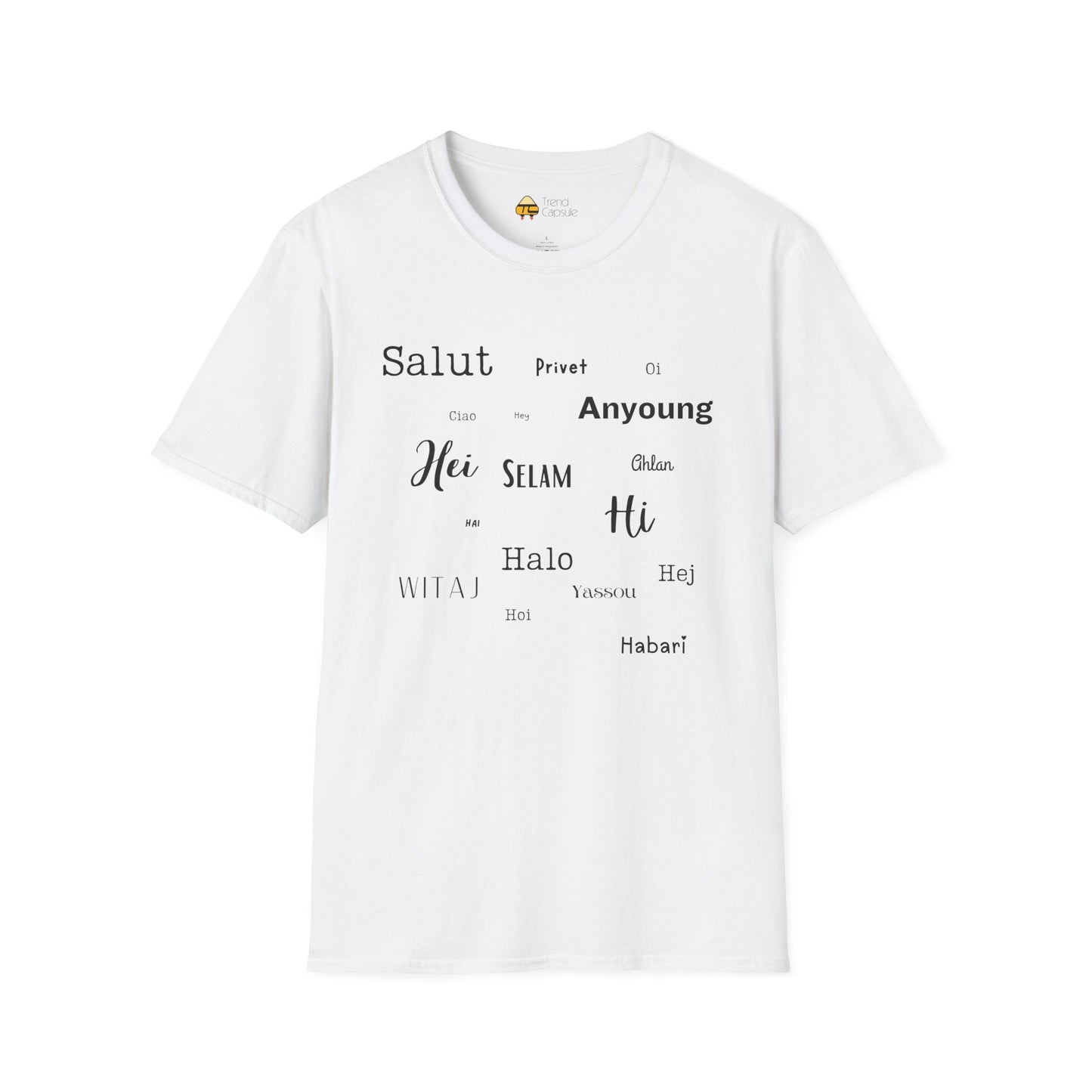 Multi-Language Greetings Softstyle T-Shirt