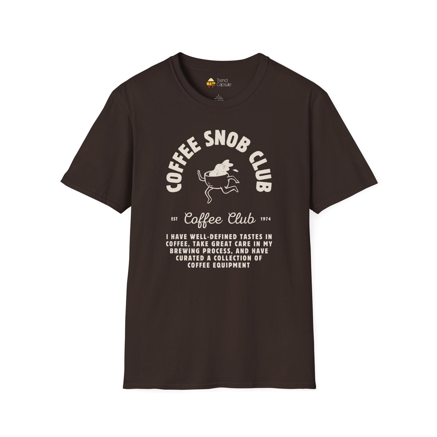 Coffee Snob Club Softstyle T-Shirt