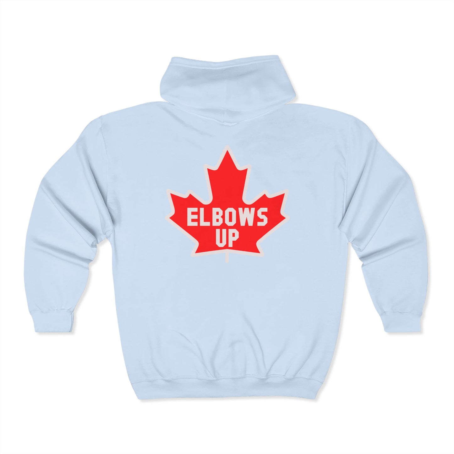 Canada Elbows Up Heavy Blend Zip Hoodie