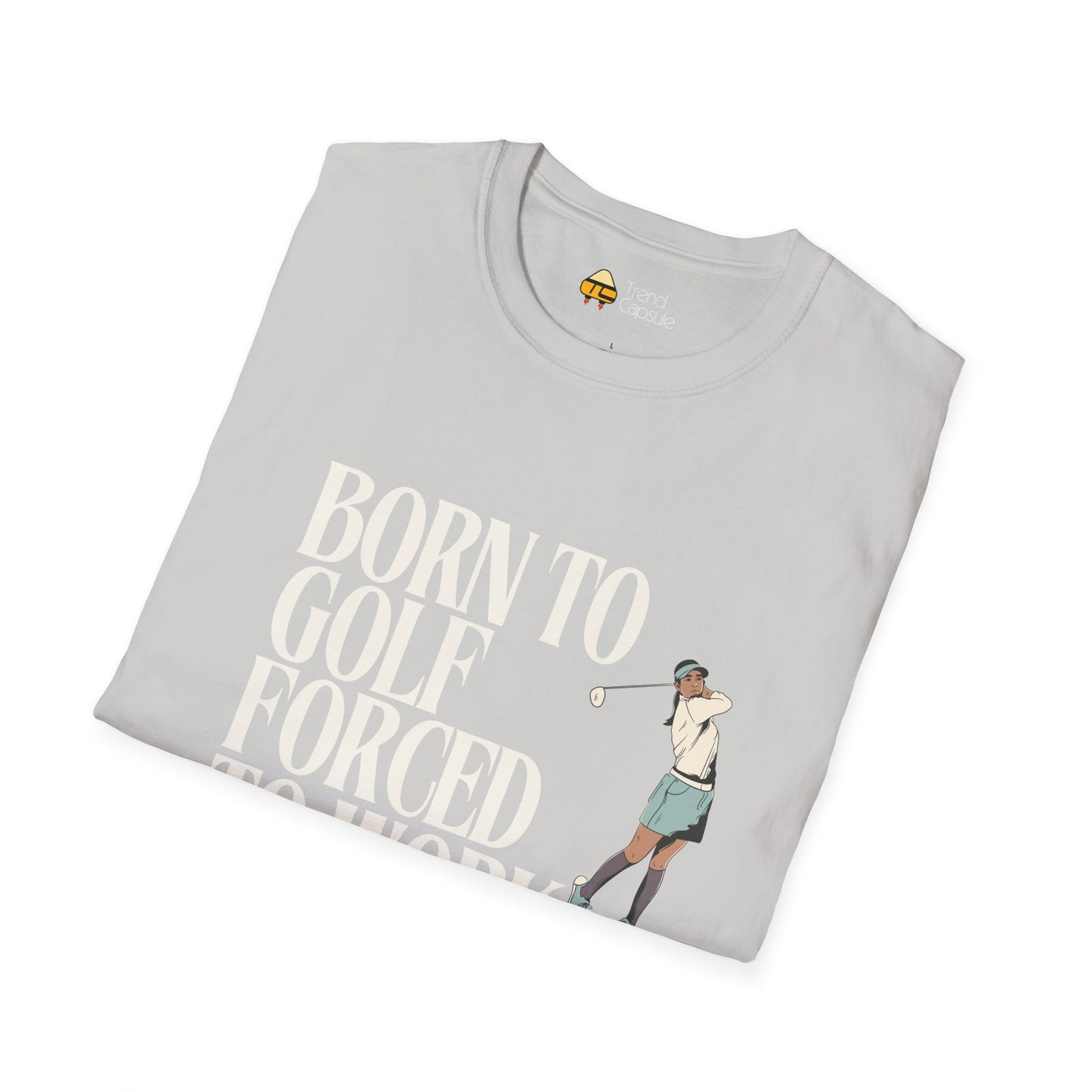 Women's 'Born to Golf' Softstyle T-Shirt