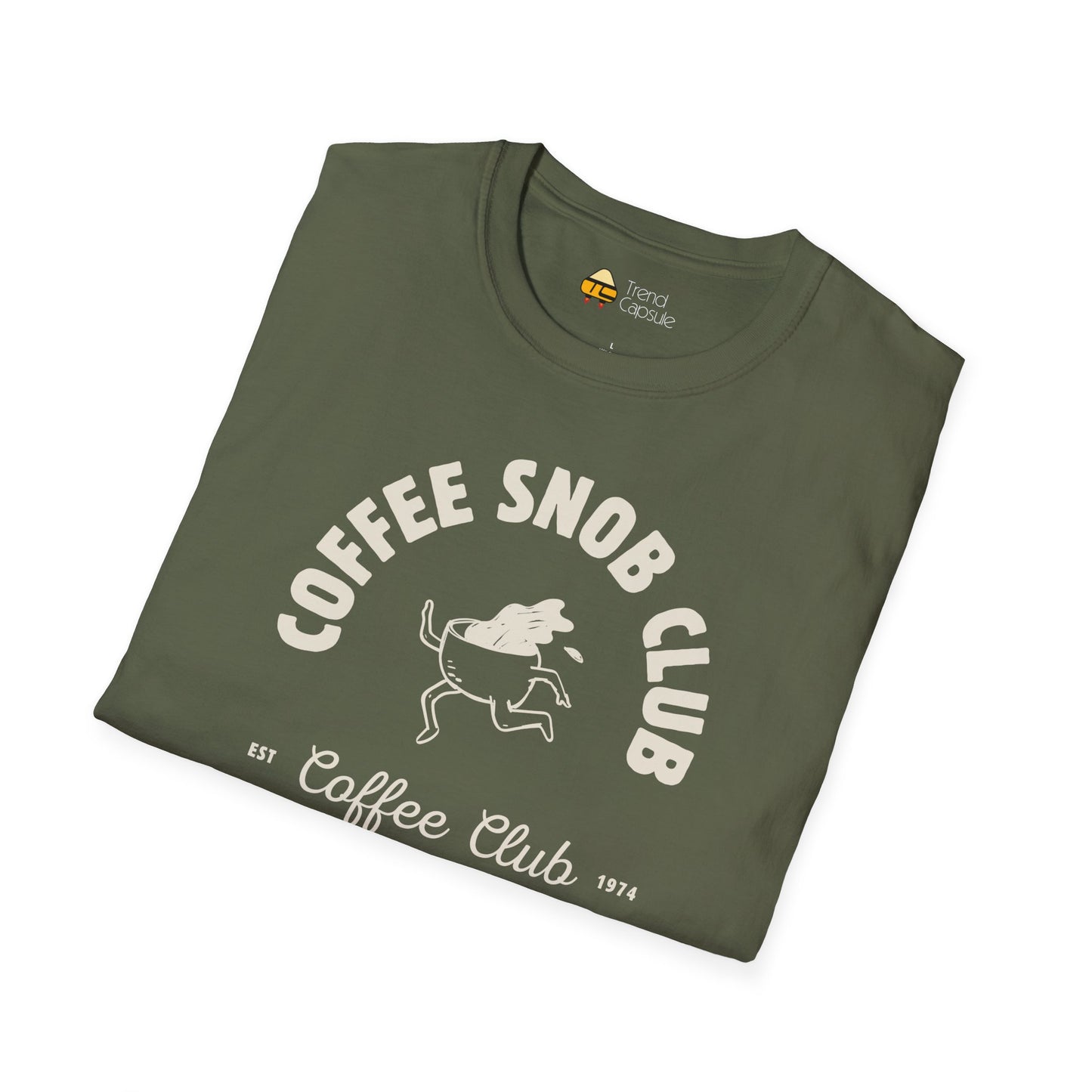 Coffee Snob Club Softstyle T-Shirt