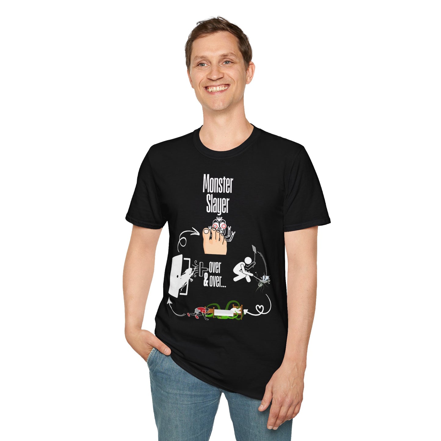 Monster Slayer Softstyle T-Shirt