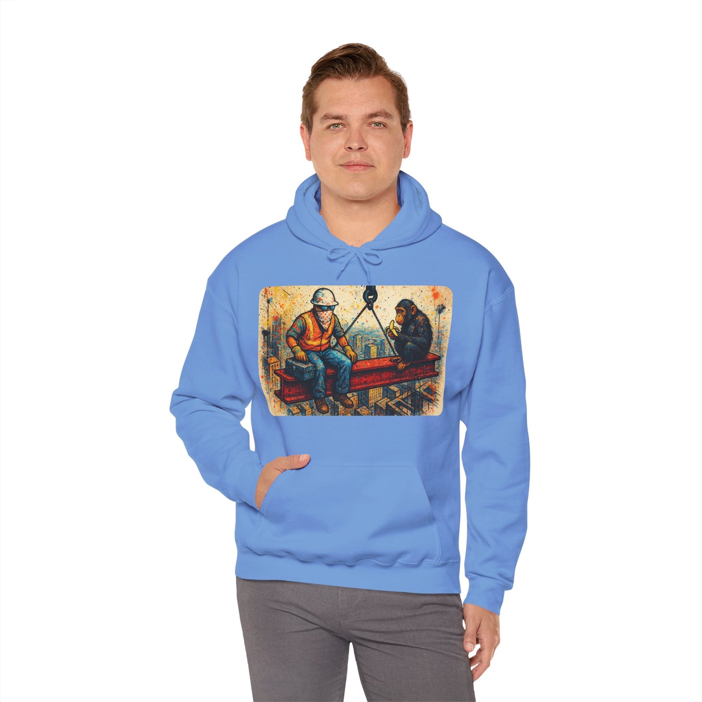 Urban Jungle Graffiti Heavy Hoodie