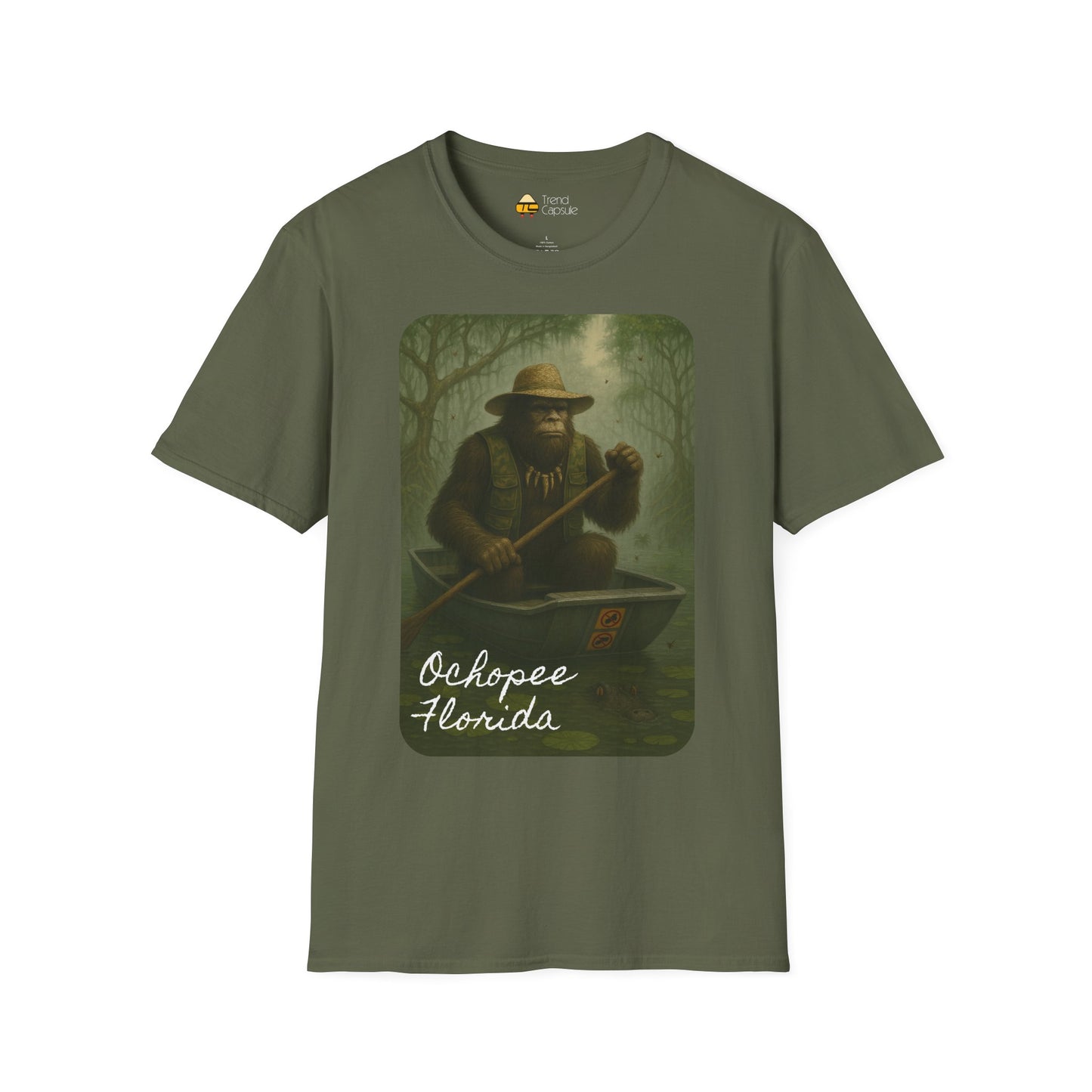 Bigfoot Skunk Ape Swamp Tours T-Shirt