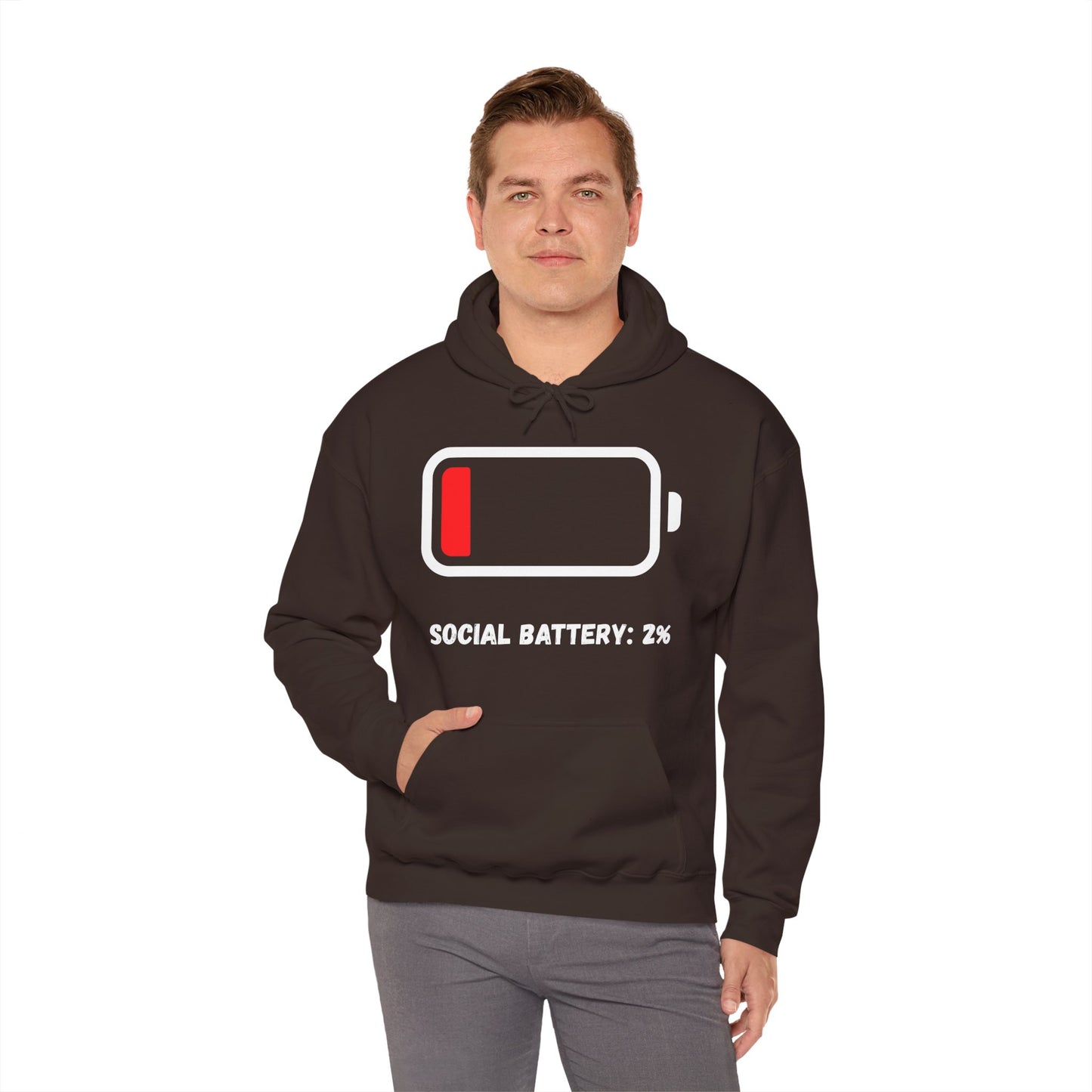 Introvert - Social Battery: 2% Hoodie