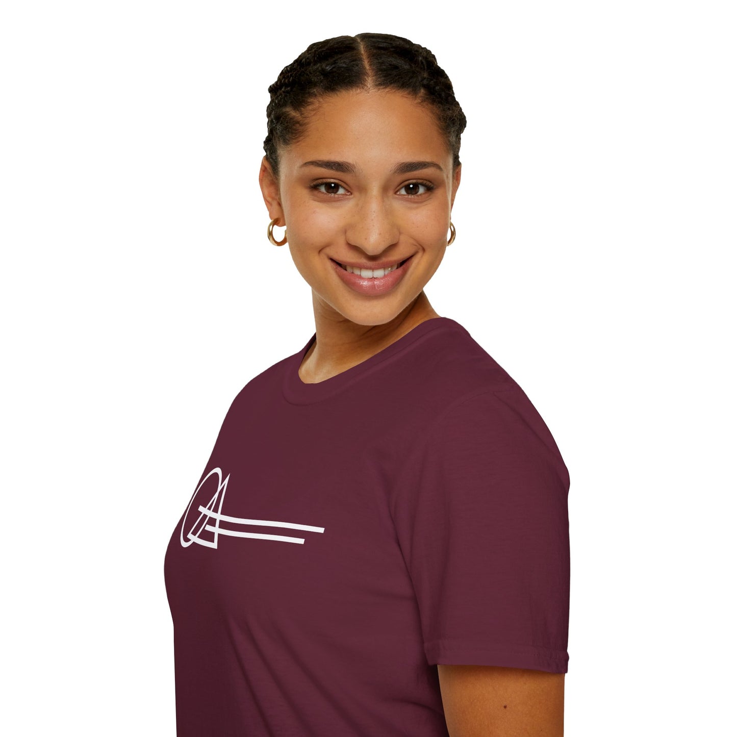 Minimalist Geometric Softstyle T-Shirt