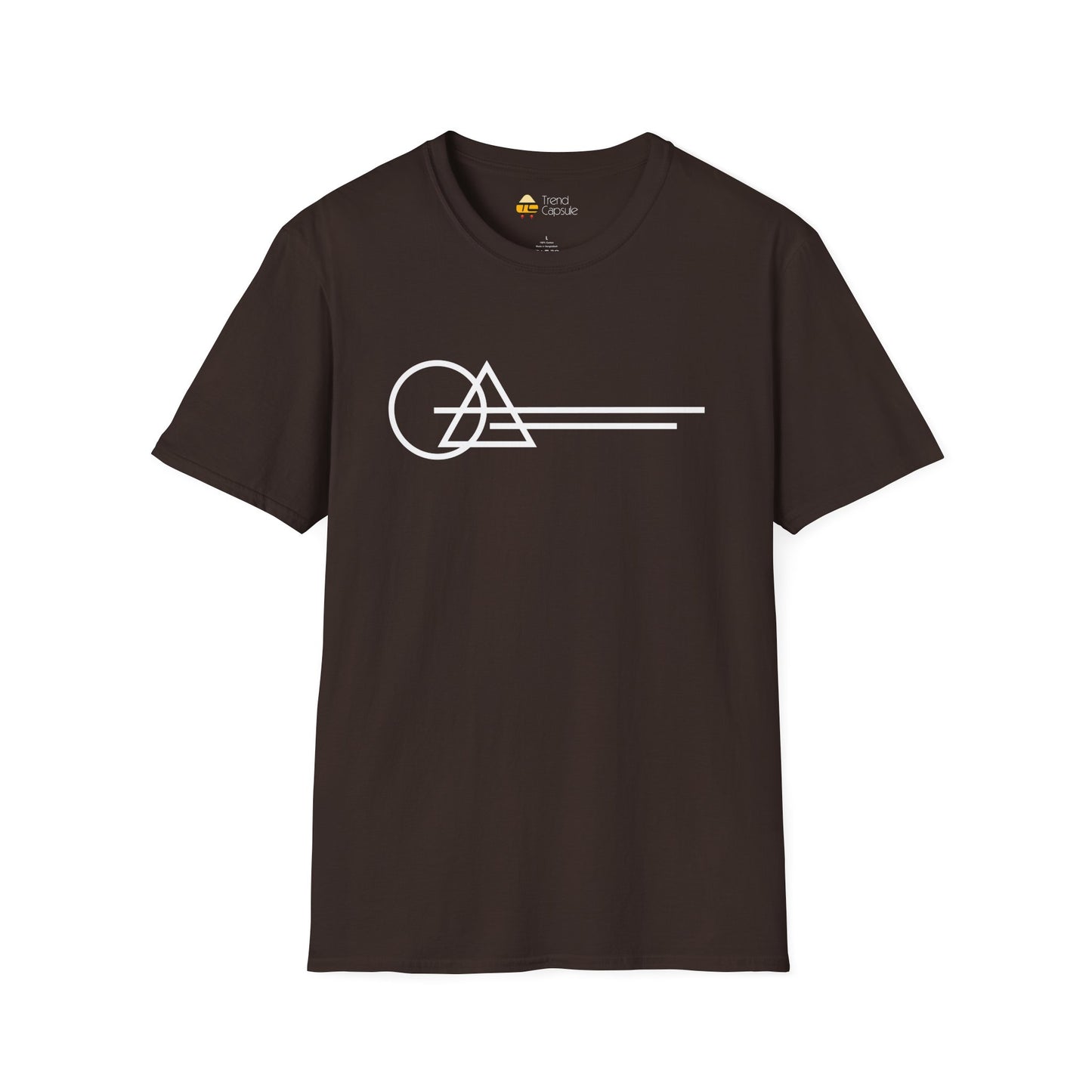 Minimalist Geometric Softstyle T-Shirt