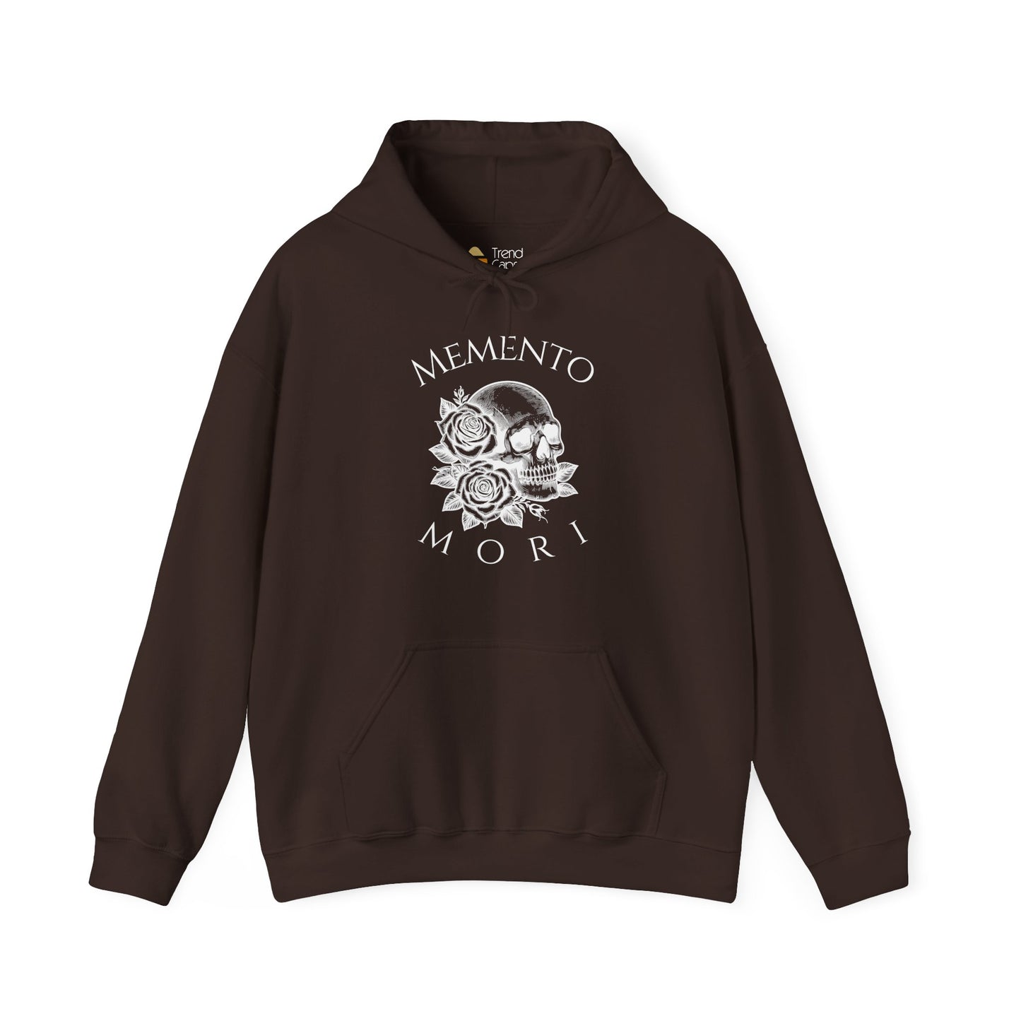 Memento Mori (Remember Death) Skull Rose Hoodie