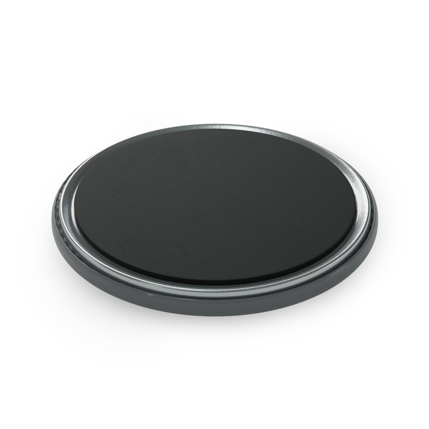 Made in Canada Gray Button Magnet, Round (1 & 10 pcs)