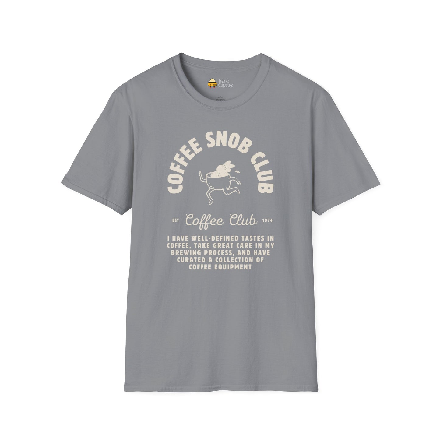Coffee Snob Club Softstyle T-Shirt