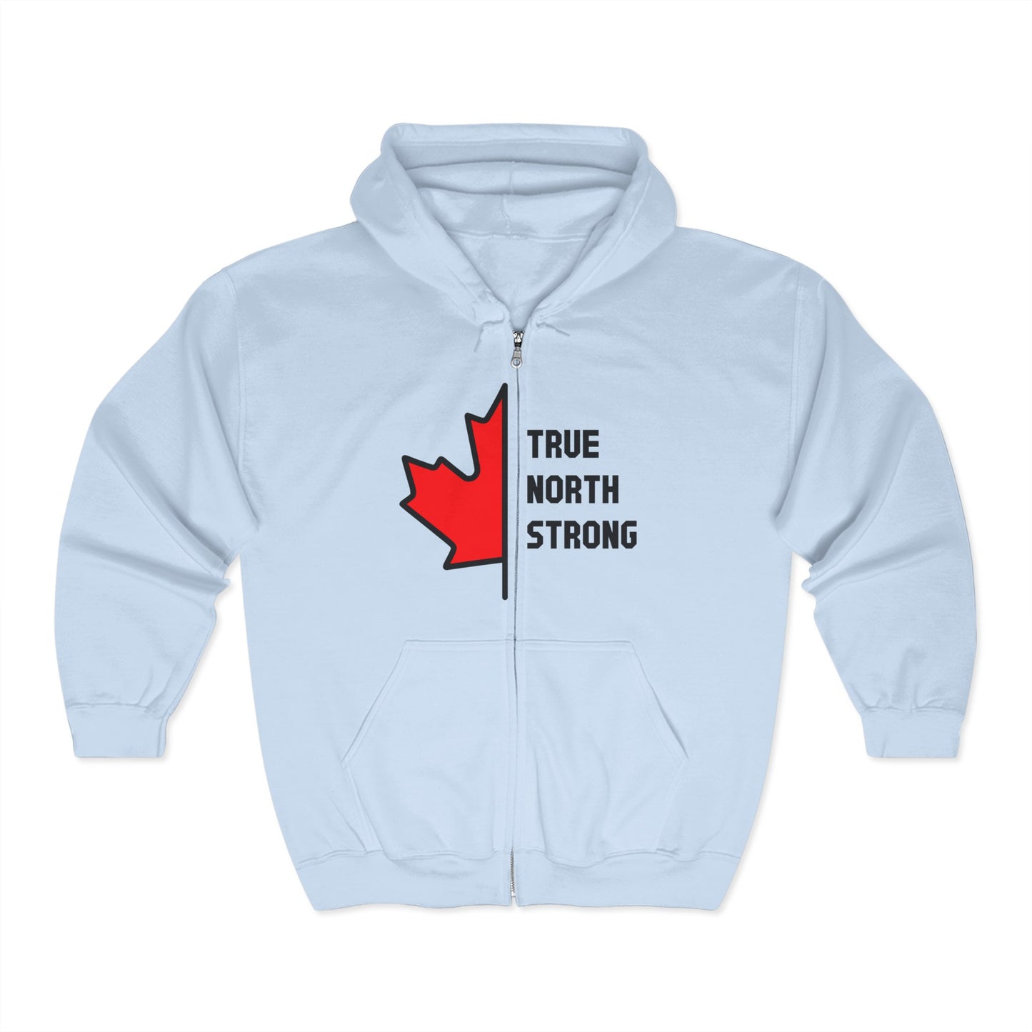 True North Strong Heavy Blend Zip Hoodie