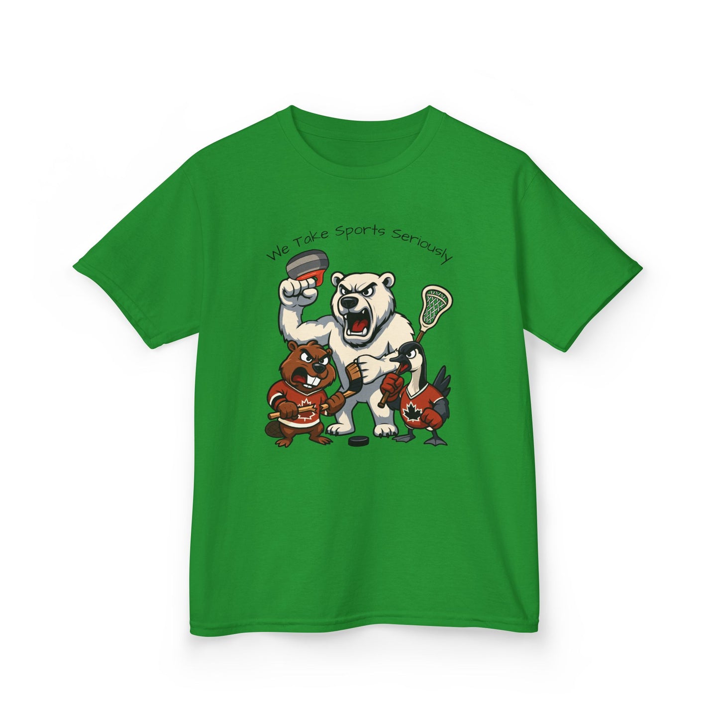 Youth's Sporty Canadian Animal T-Shirt