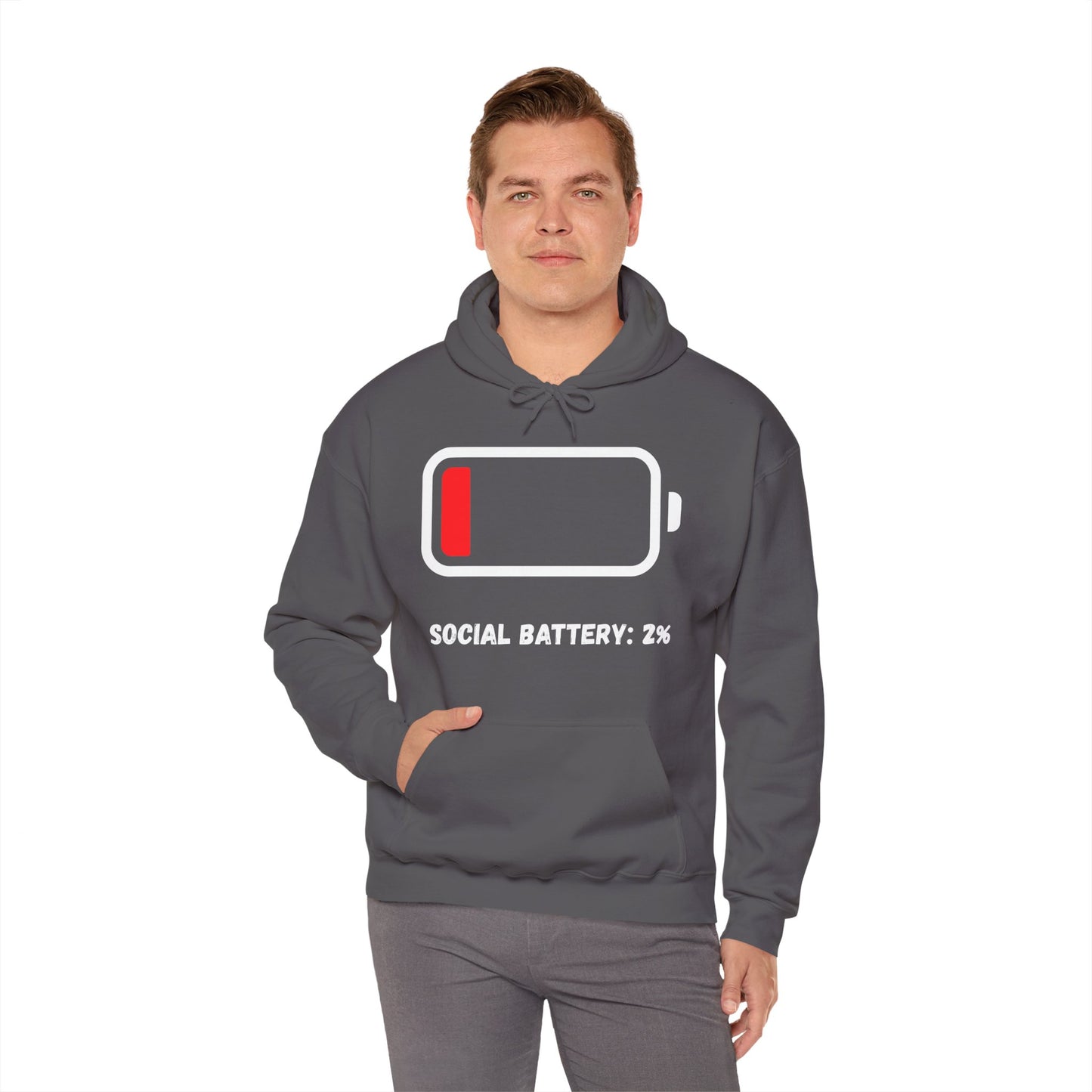 Introvert - Social Battery: 2% Hoodie