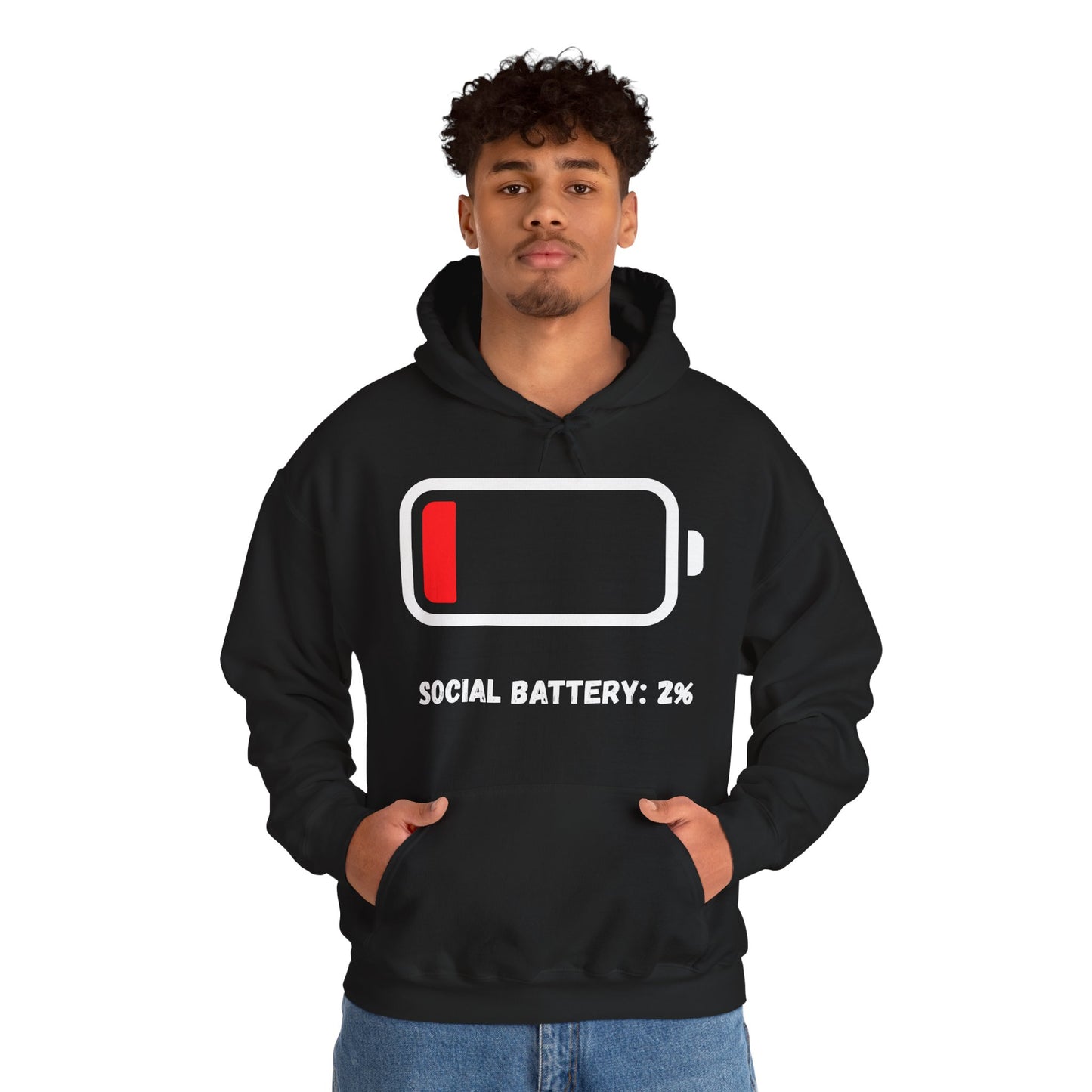 Introvert - Social Battery: 2% Hoodie