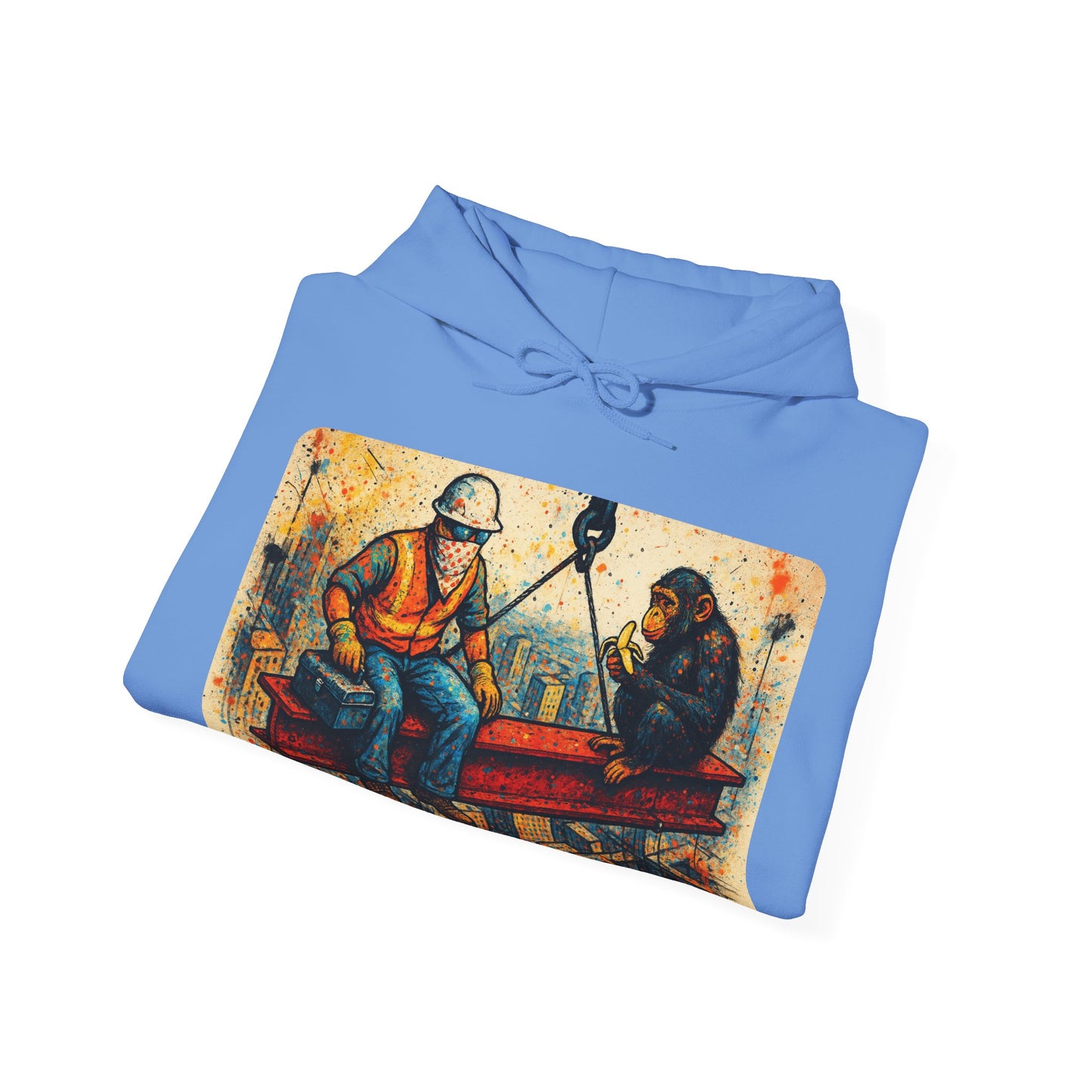 Urban Jungle Graffiti Heavy Hoodie
