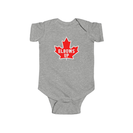 Canada Elbows Up Infant Bodysuit Tee