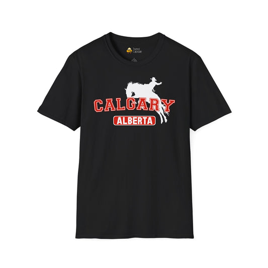Calgary Alberta Varsity Softstyle T-Shirt