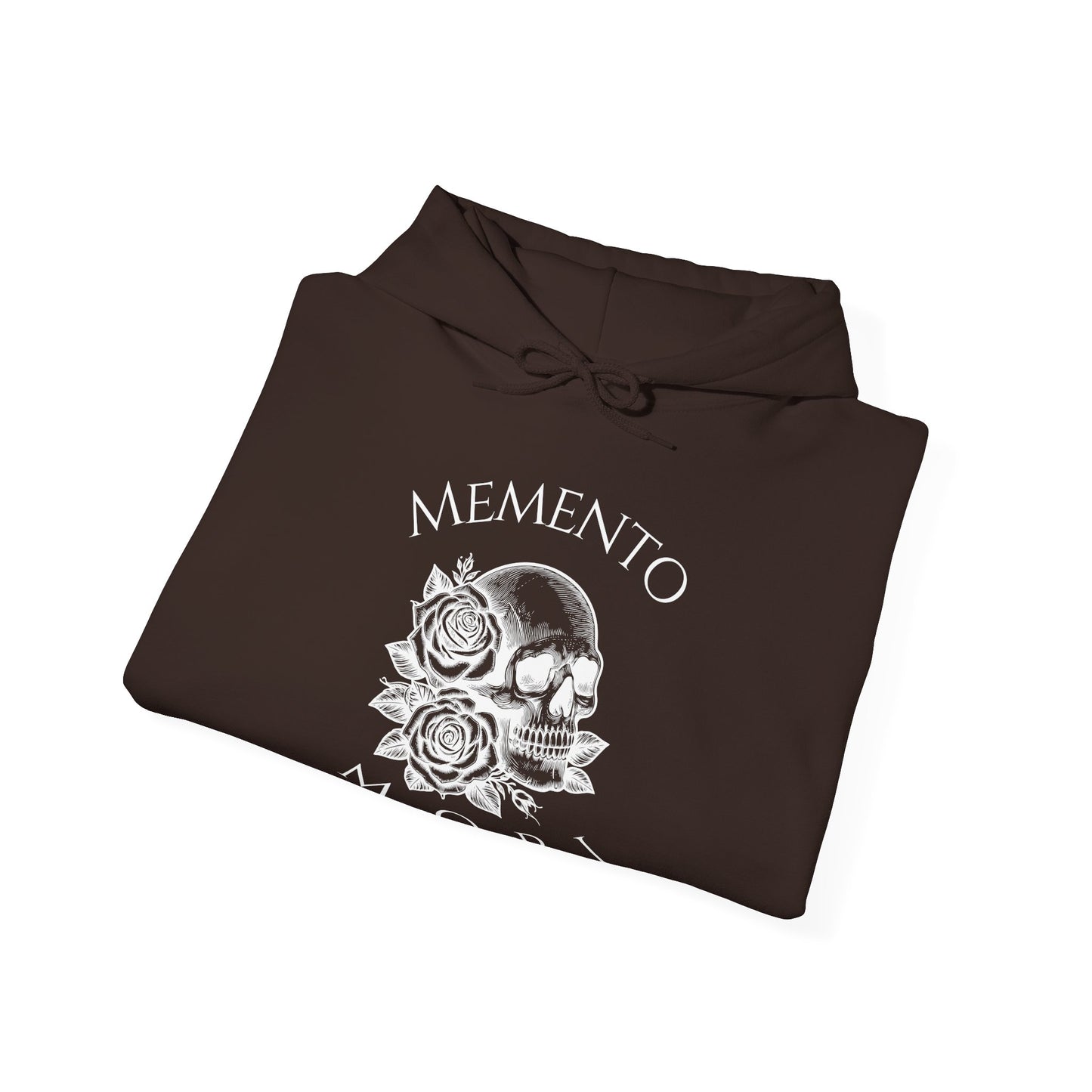 Memento Mori (Remember Death) Skull Rose Hoodie