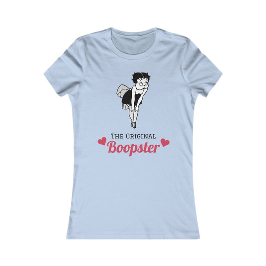 Women's Original Boopster Pinup Sketch T-Shirt