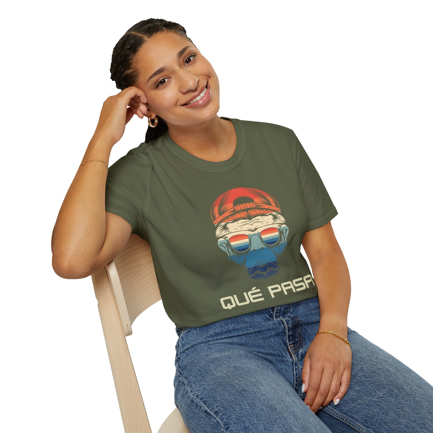 Qué Pasa Gorilla Graphic T-Shirt