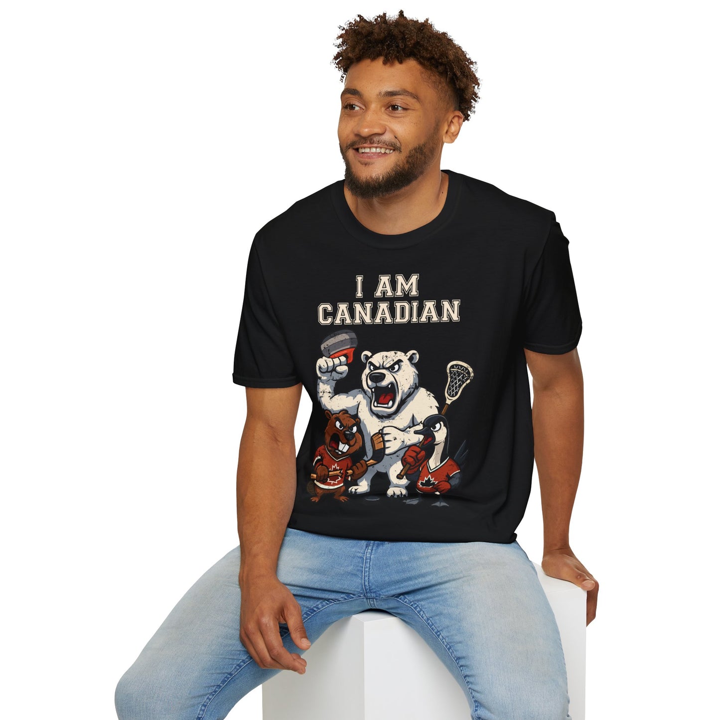 Vintage Canadian Animal Sports T-Shirt