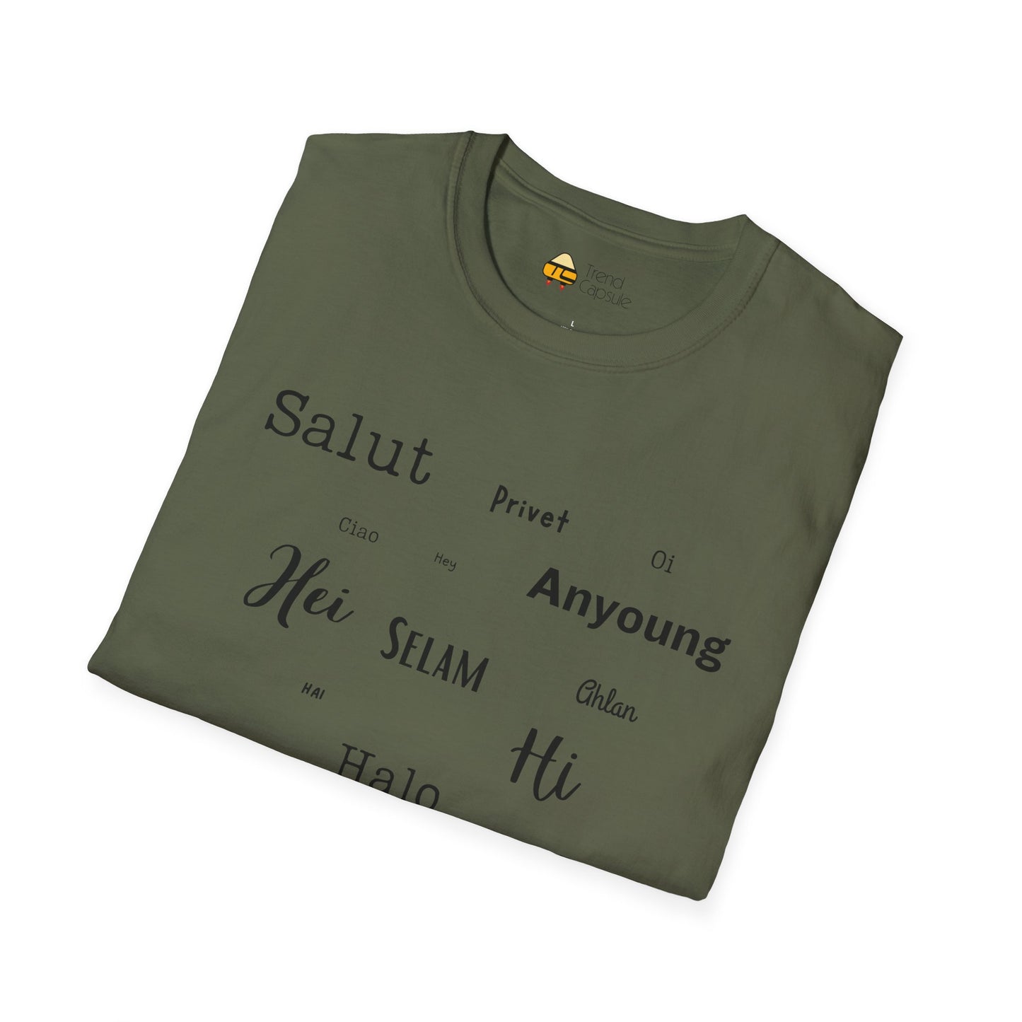 Multi-Language Greetings Softstyle T-Shirt