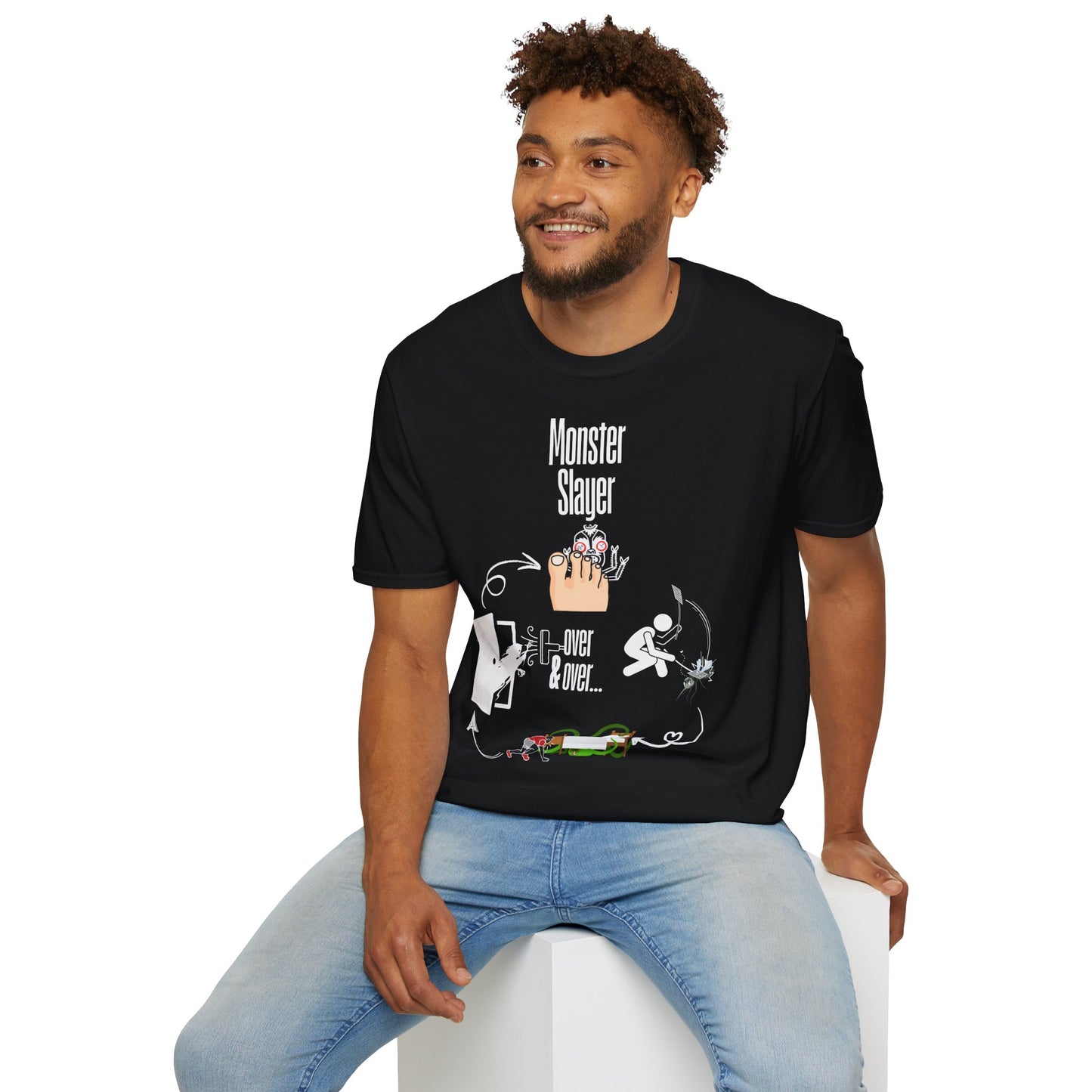 Monster Slayer Softstyle T-Shirt