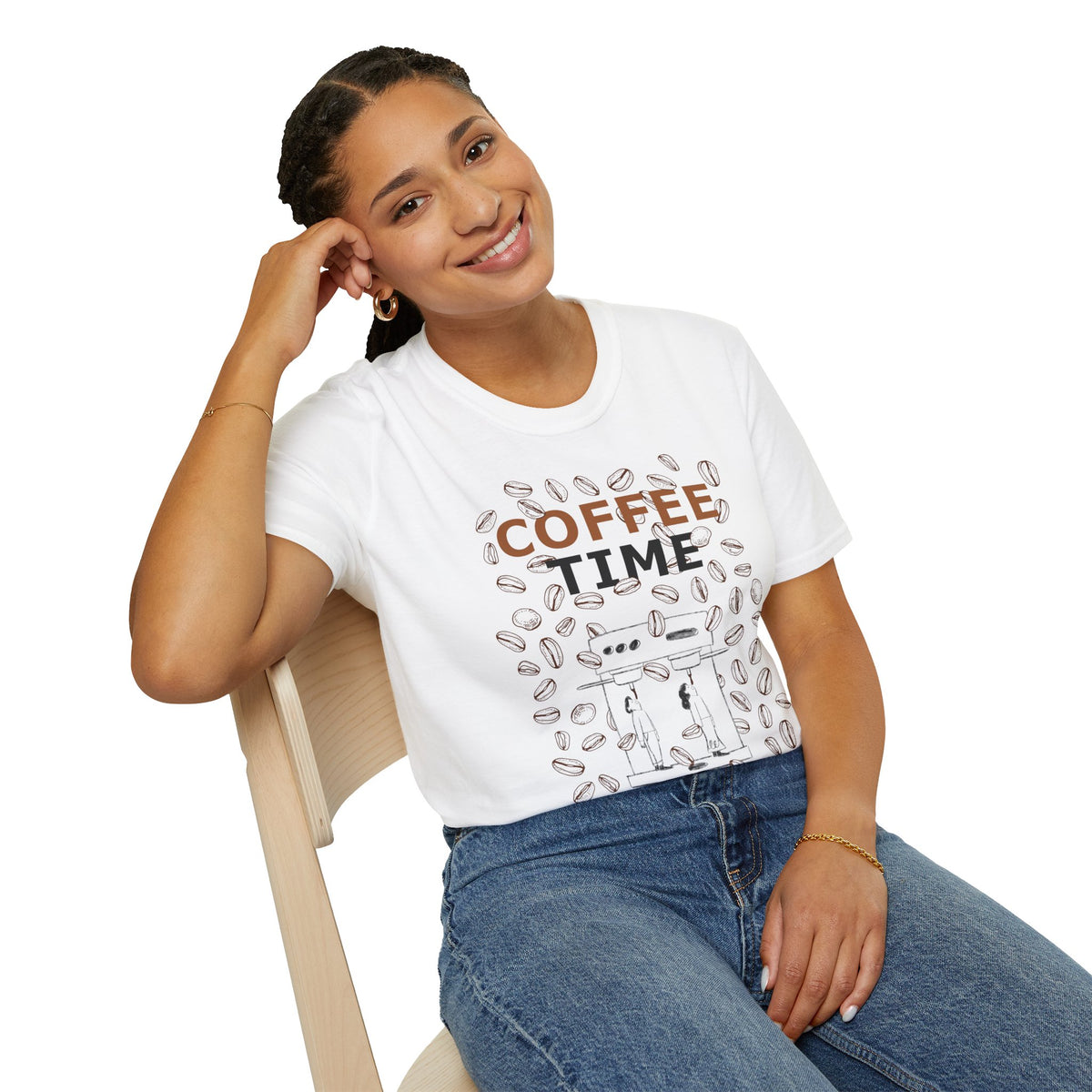 Coffee Time Unisex Softstyle T-Shirt