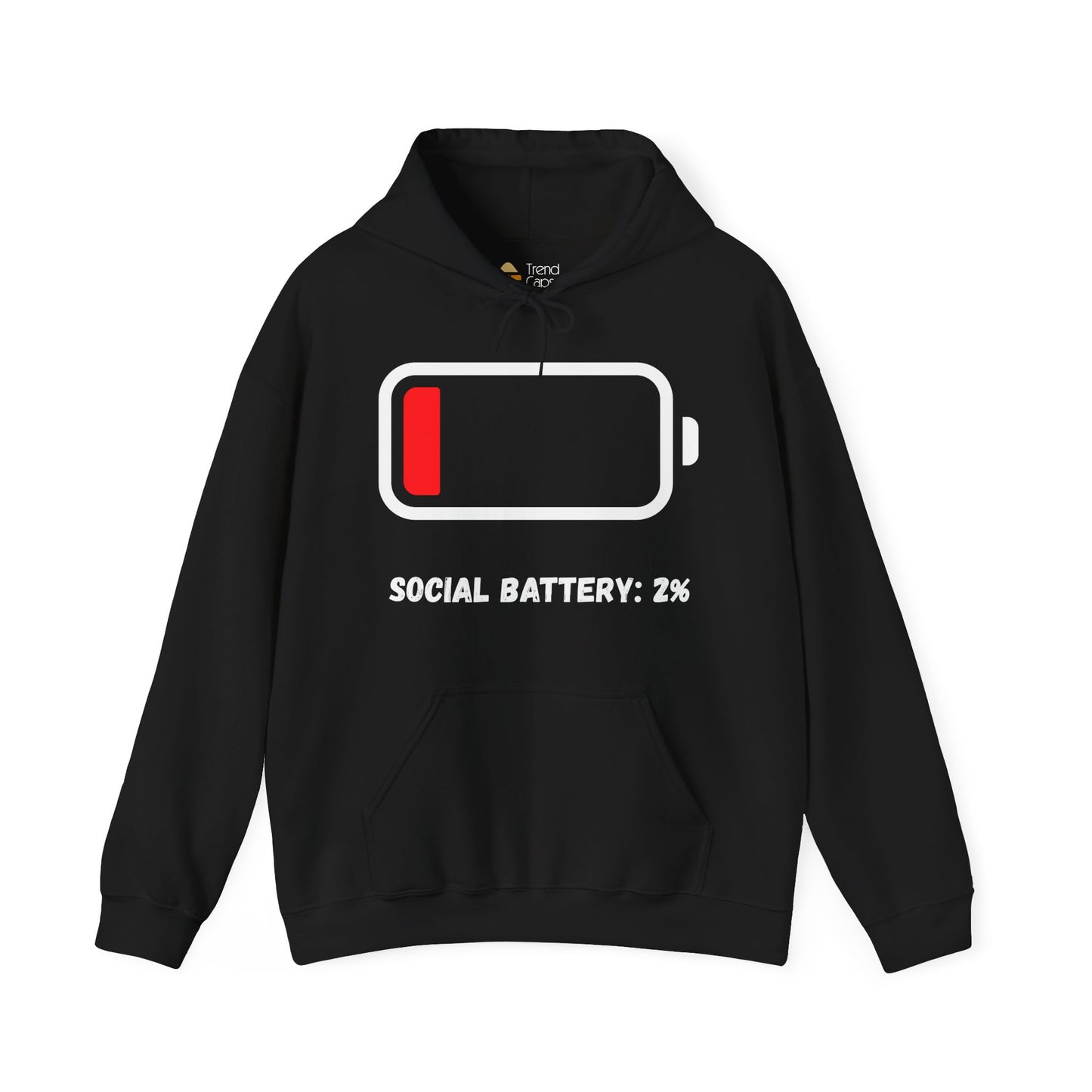 Introvert - Social Battery: 2% Hoodie