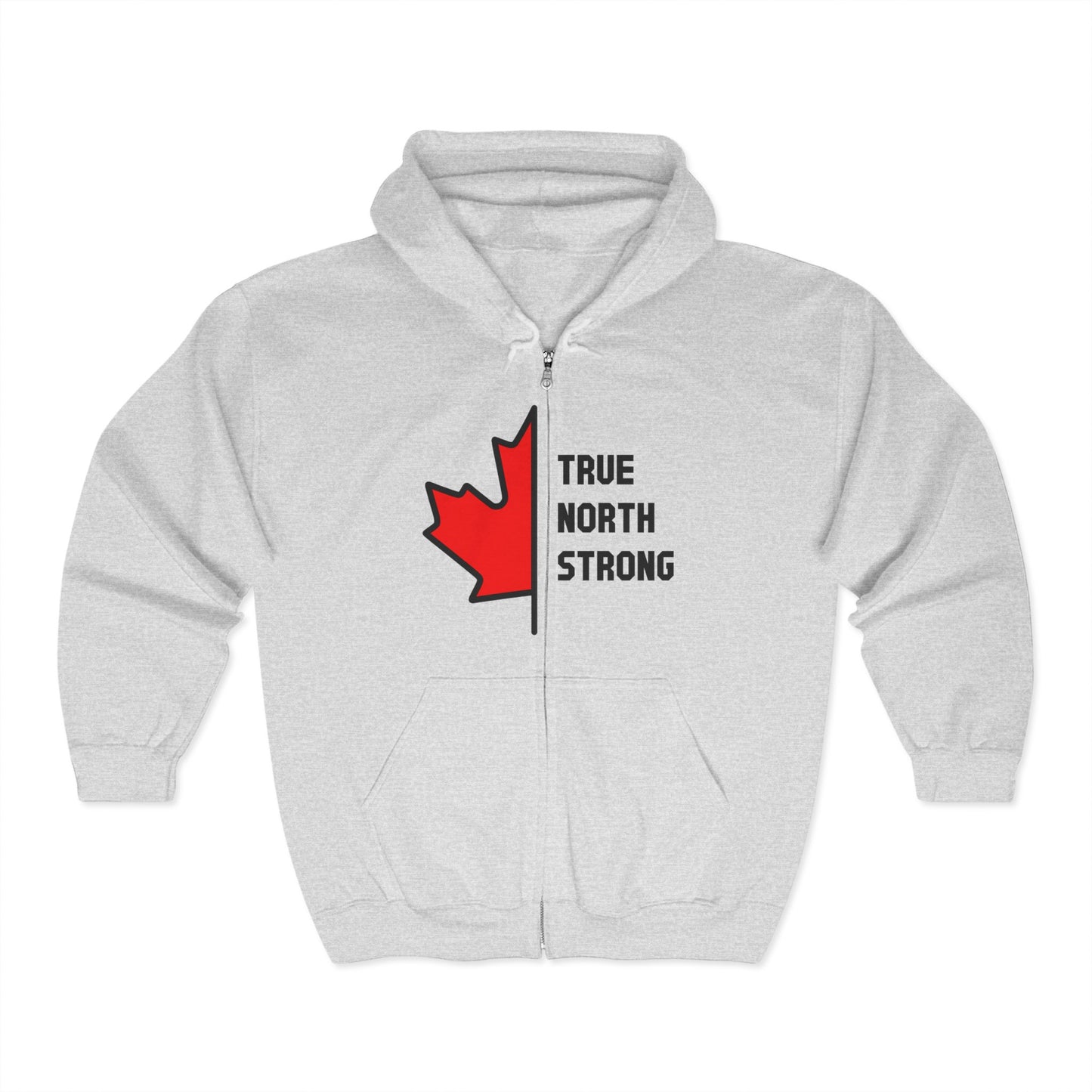 True North Strong Heavy Blend Zip Hoodie