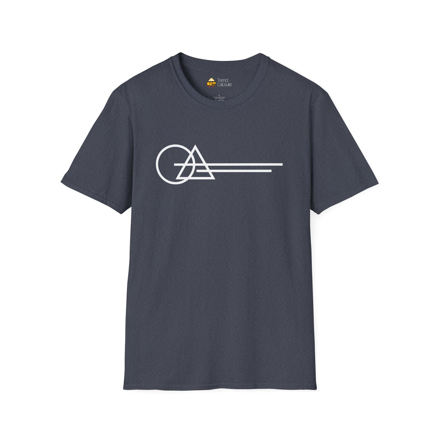 Minimalist Geometric Softstyle T-Shirt