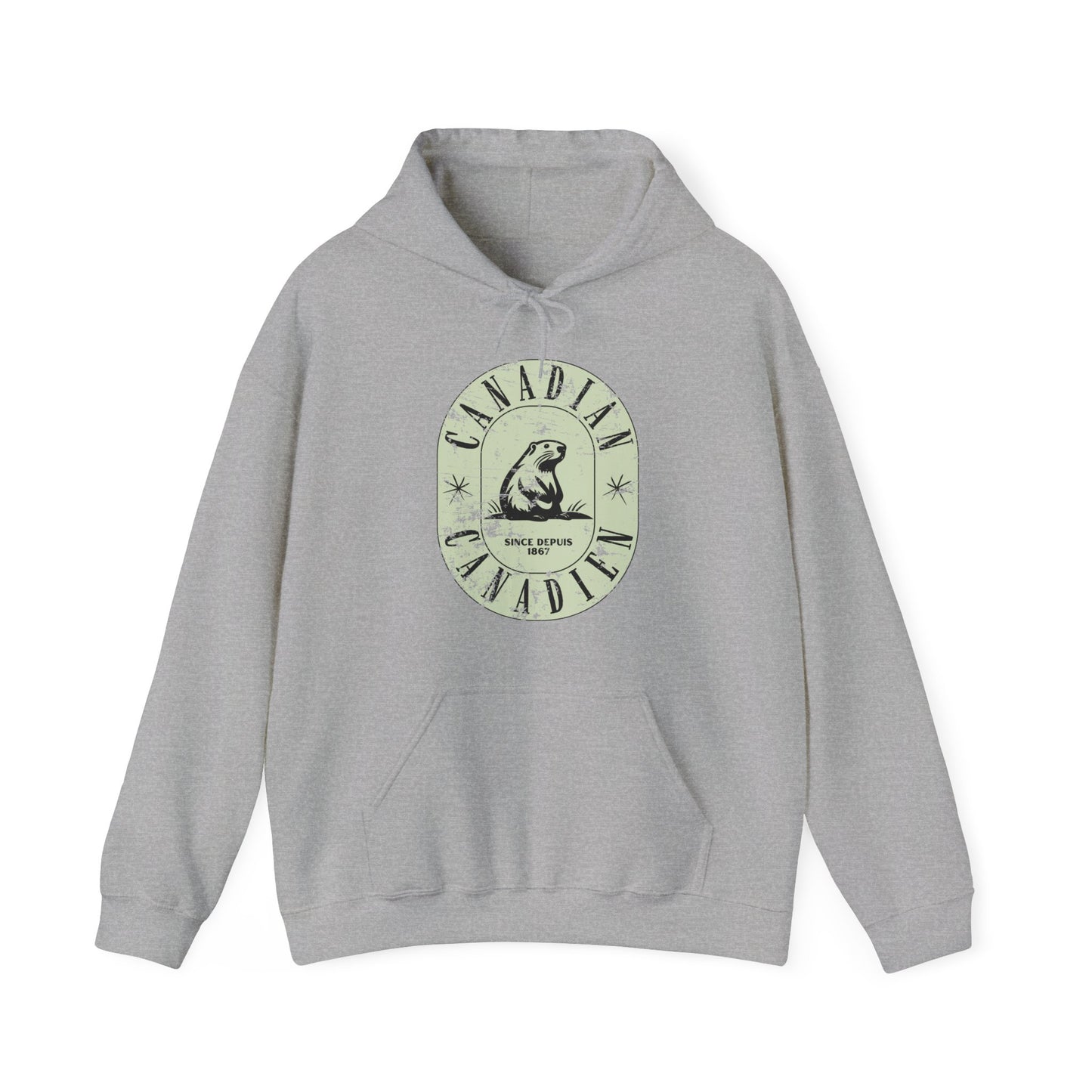 Vintage Canadian Beaver Heritage Hoodie