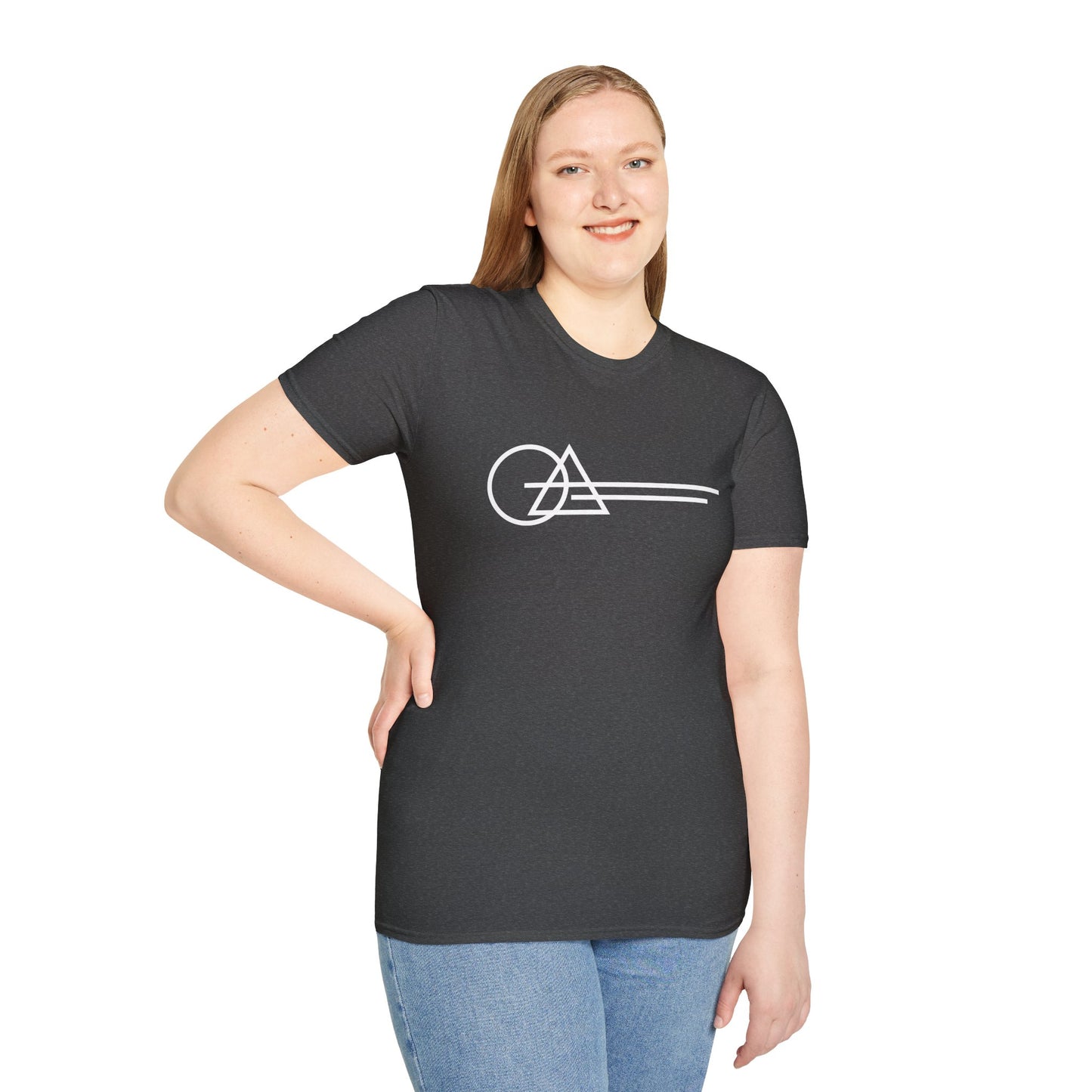 Minimalist Geometric Softstyle T-Shirt