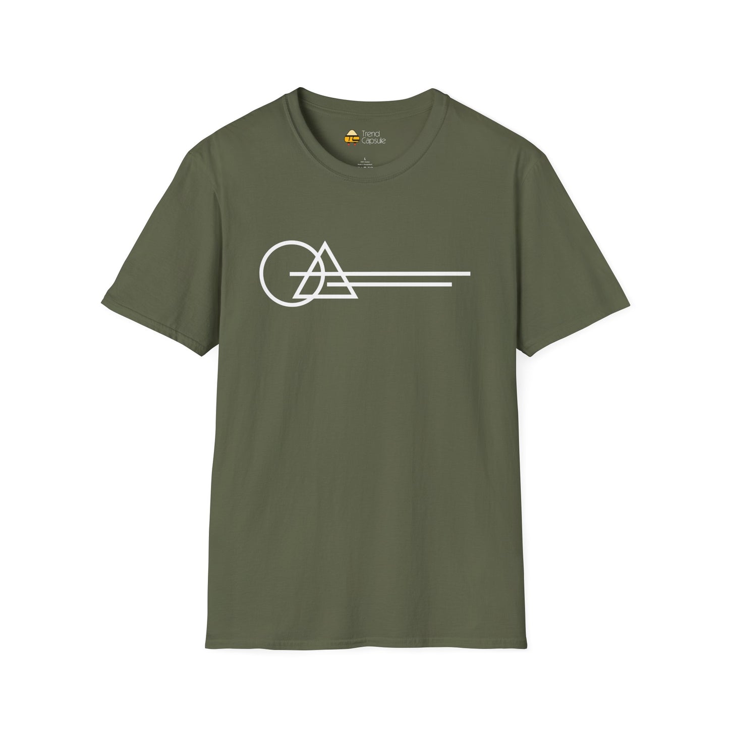 Minimalist Geometric Softstyle T-Shirt