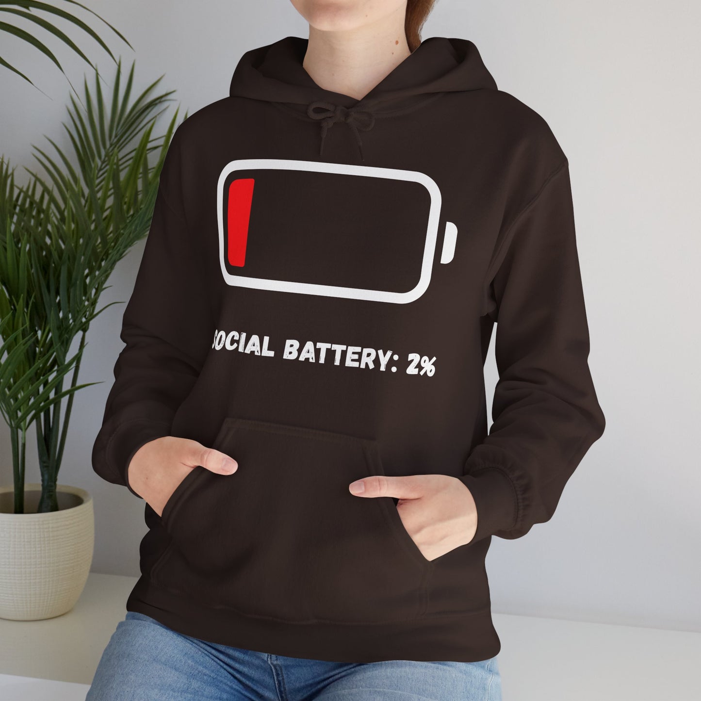 Introvert - Social Battery: 2% Hoodie