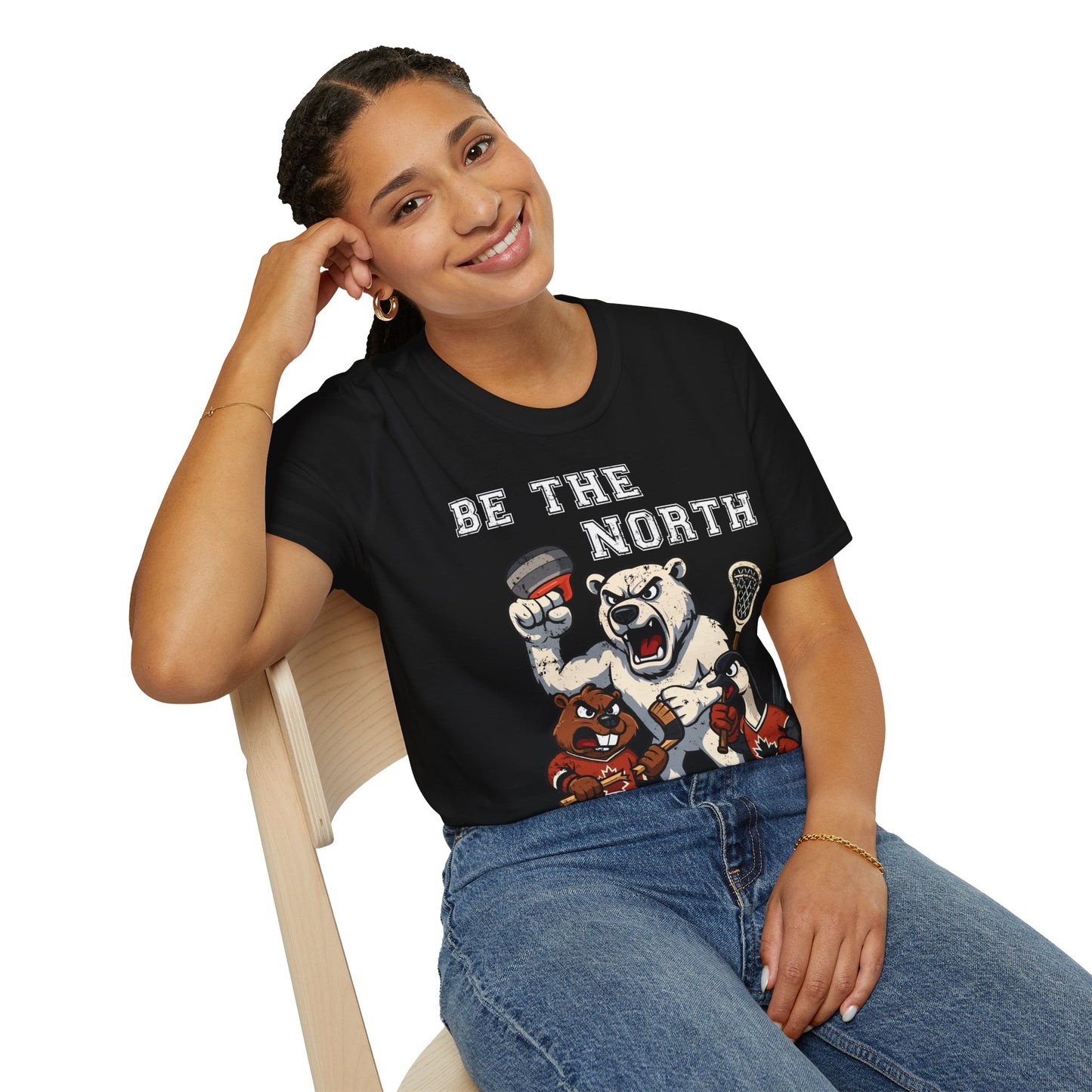 Be the North Canadian Wildlife Sports T-Shirt
