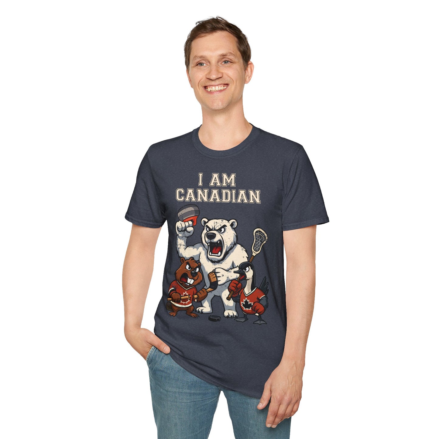 Vintage Canadian Animal Sports T-Shirt