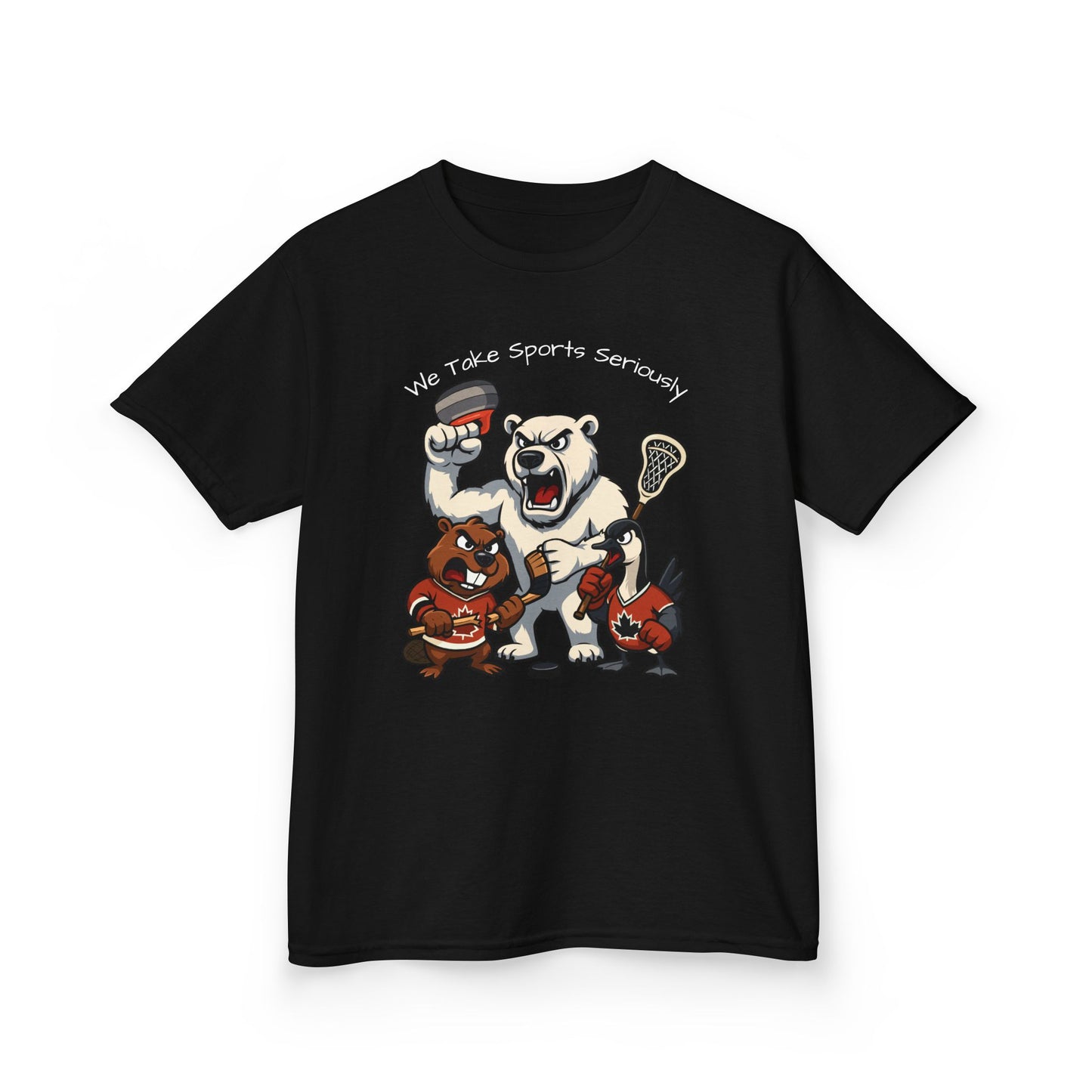 Youth's Sporty Canadian Animal T-Shirt