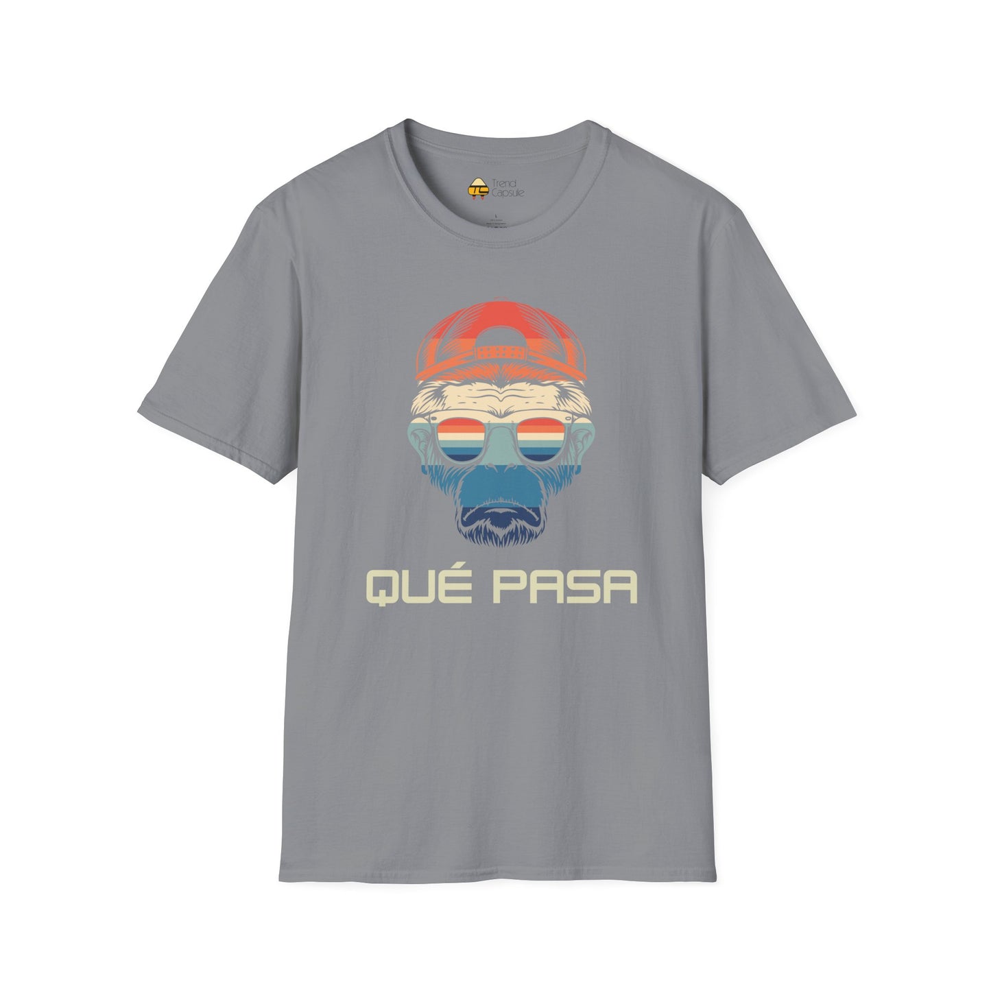 Qué Pasa Gorilla Graphic T-Shirt