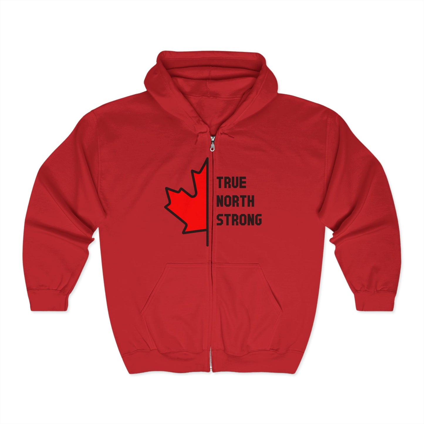 True North Strong Heavy Blend Zip Hoodie